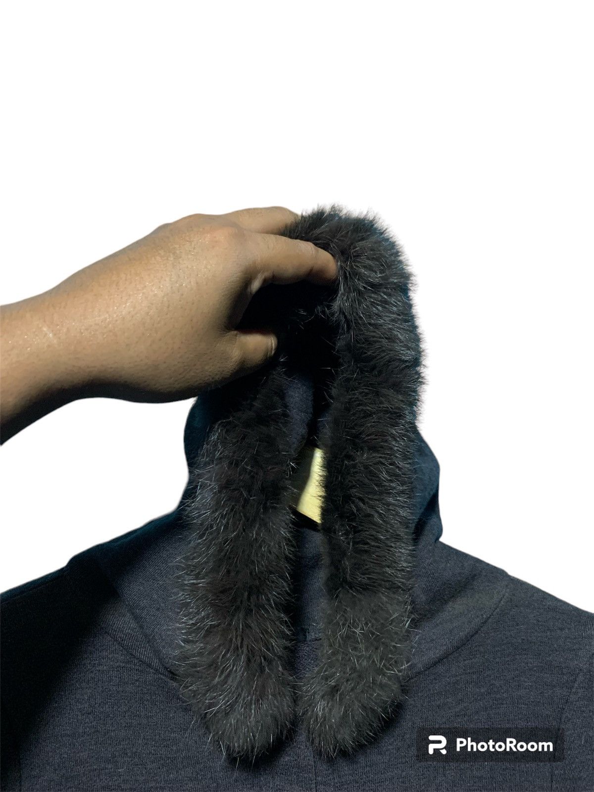 If Six Was Nine × Japanese Brand × Le Grande Bleu (L.G.B.) Pride Glide fur hoodie button ifsixwasnine LgB style Size US S / EU 44-46 / 1 - 4 Thumbnail