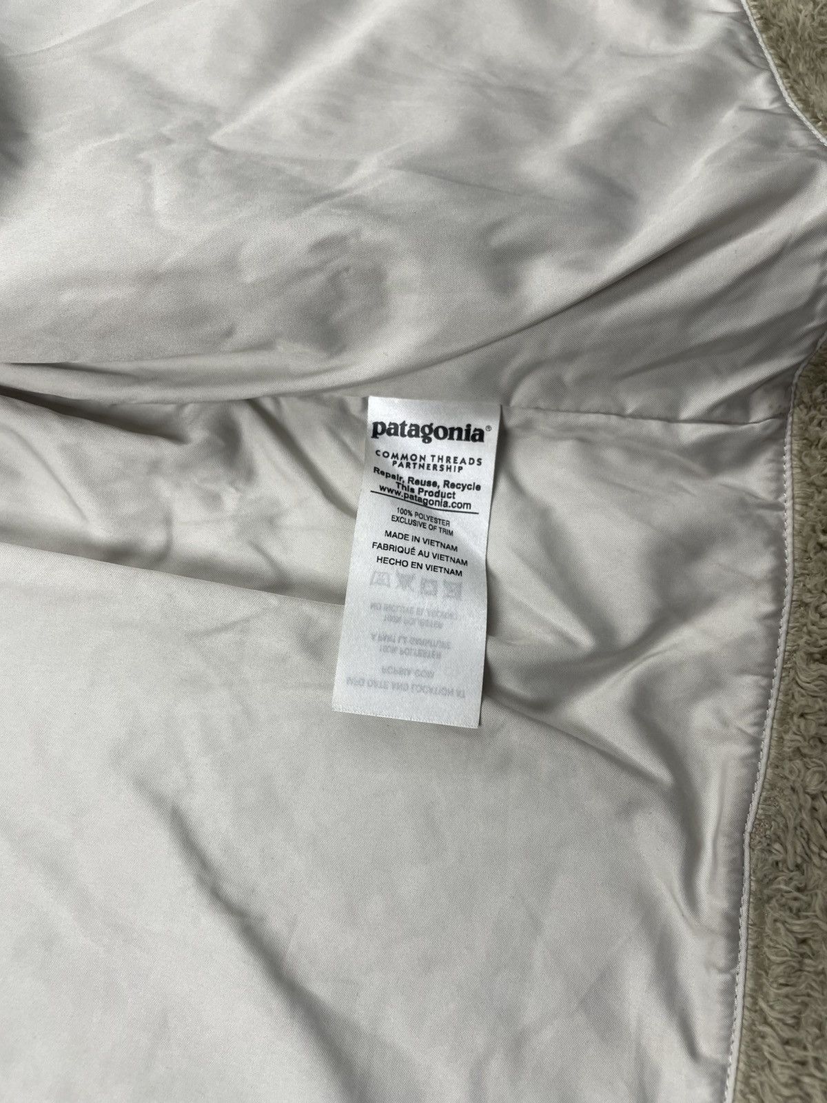 Patagonia Patagonia M – Fleece Vest Cream,Lightweight Polar Outdoor Size M / US 6-8 / IT 42-44 - 5 Thumbnail