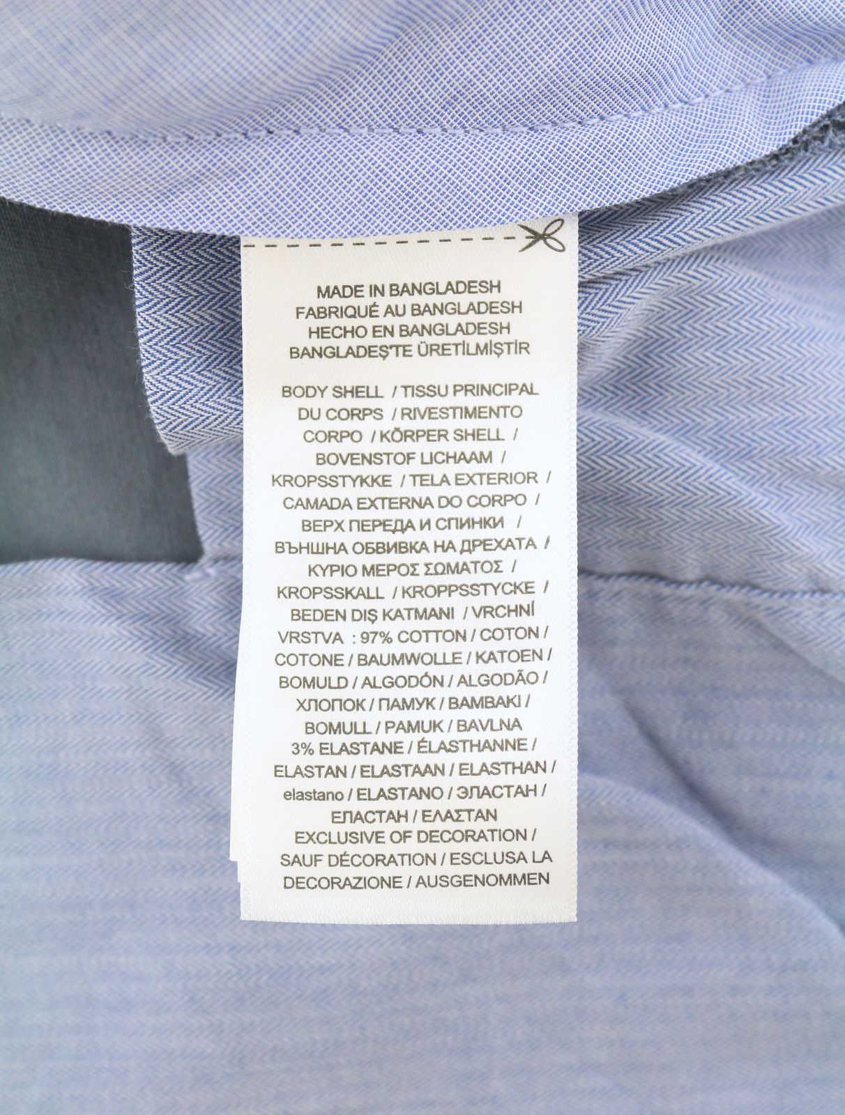 Ralph Lauren W33/L32 Blue Slim Stretch Chino Trousers 87042 Size US 33 - 7 Thumbnail