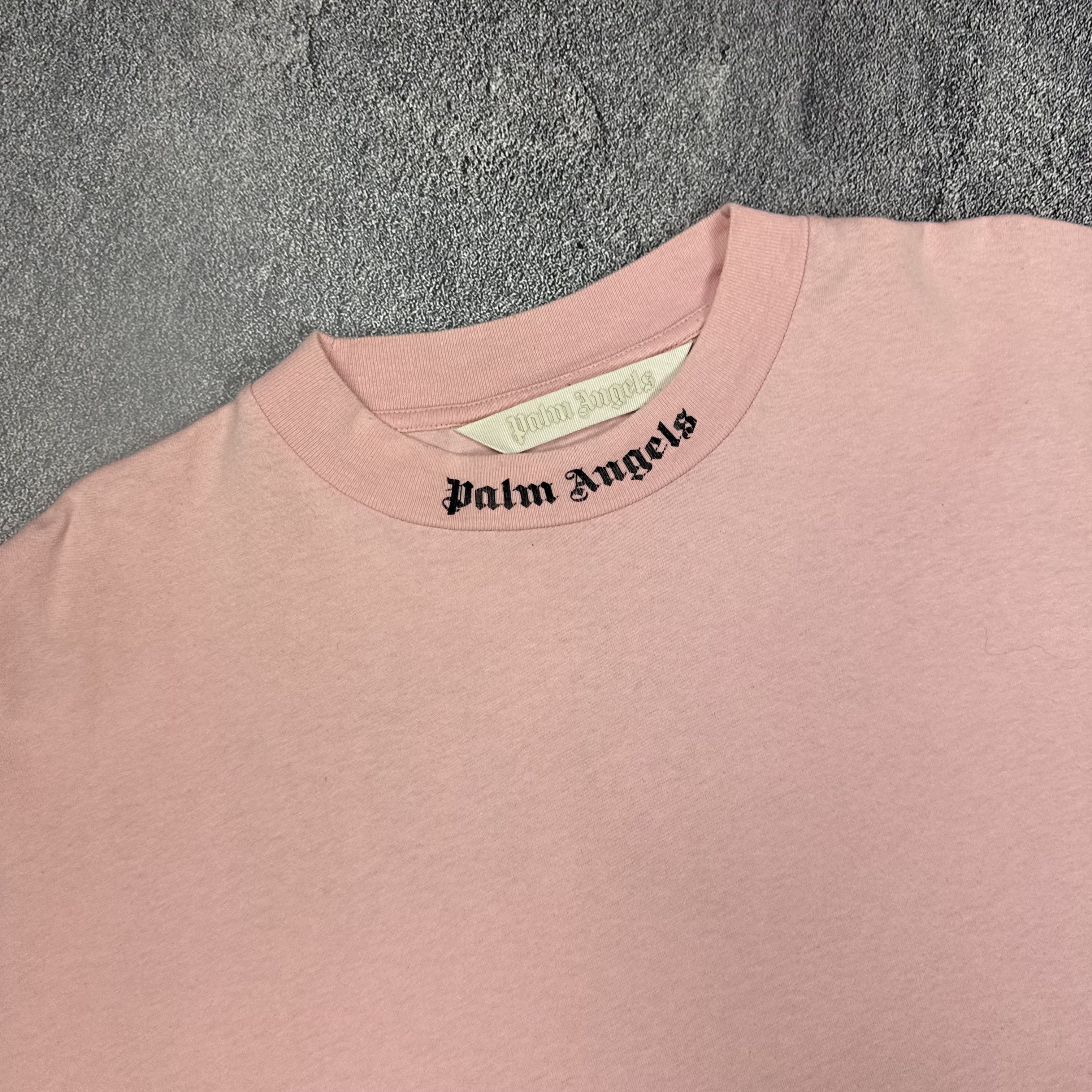 Palm Angels Palm Angels Pink Classic Logo Oversized T-shirt Size US L / EU 52-54 / 3 - 5 Thumbnail
