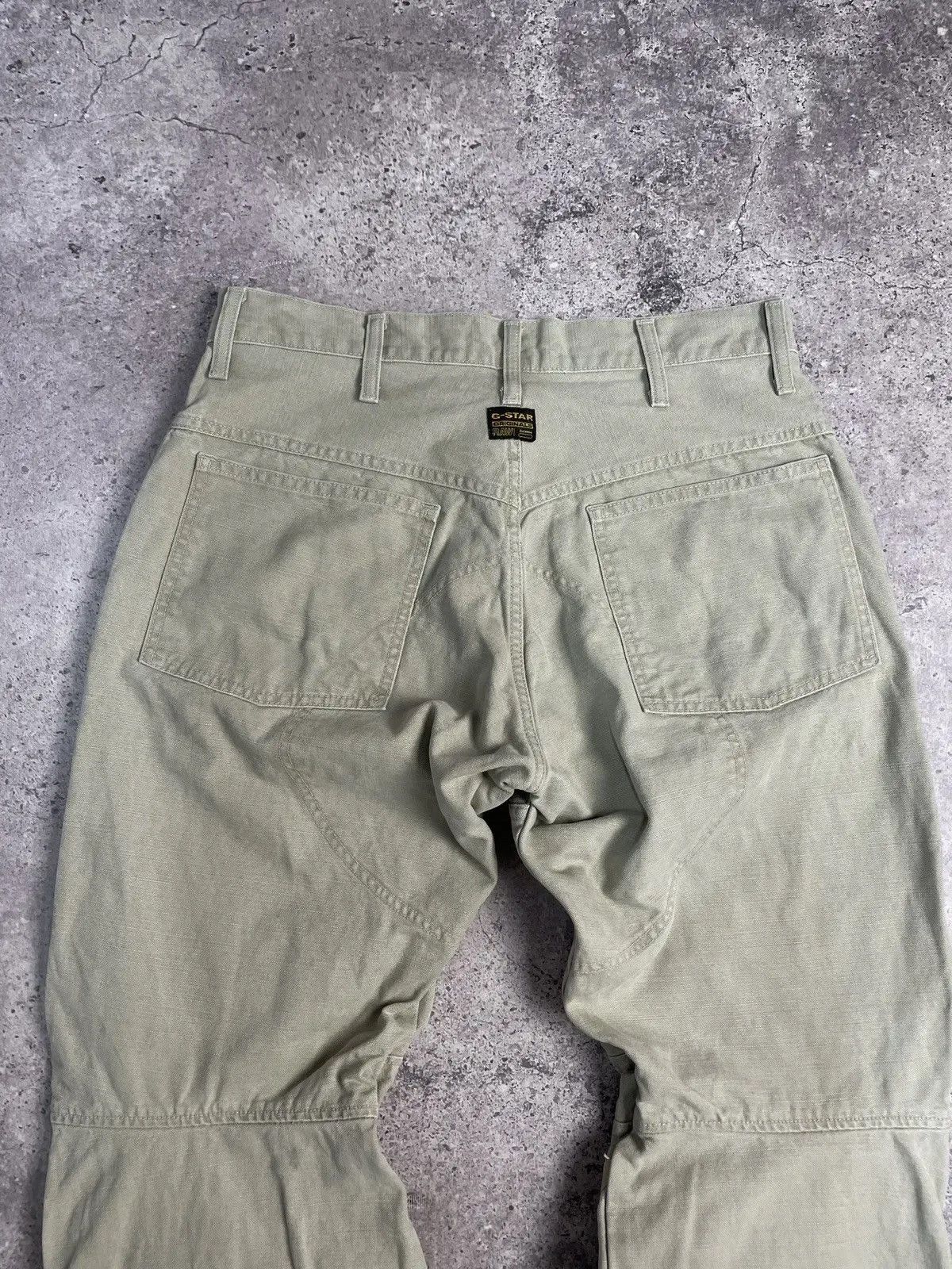 G-Star × Japanese Brand × Vintage Vintage Junya Watanabe Balenciaga Style Bondage Cargo Pants Size US 34 / EU 50 - 4 Thumbnail