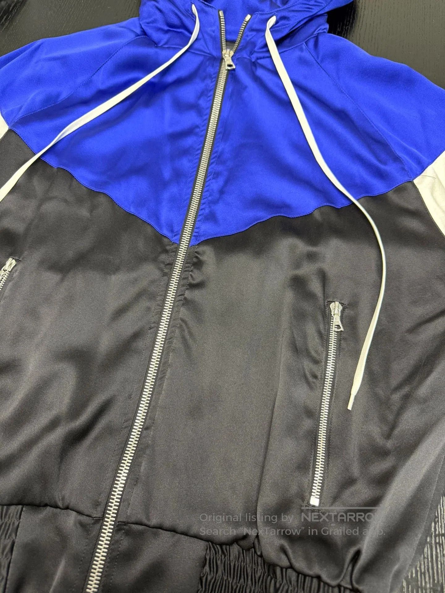 Amiri AMIRI Silk Zip Hoodie Jacket. Size US L / EU 52-54 / 3 - 4 Thumbnail