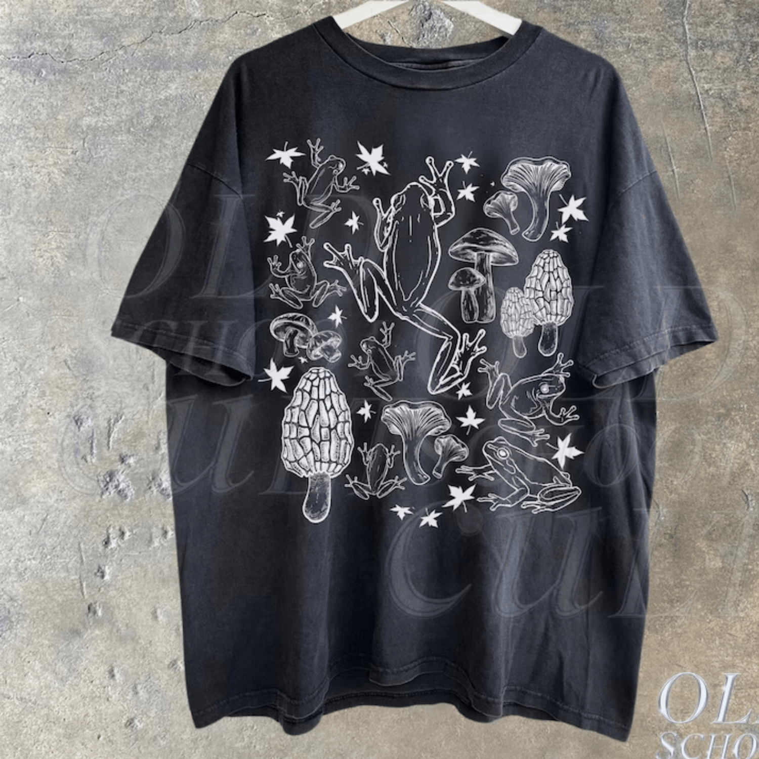Japanese Brand × Vintage Frogs And Mushrooms Vintage Style Shirt, Retro Shirt Size US L / EU 52-54 / 3 - 1 Thumbnail