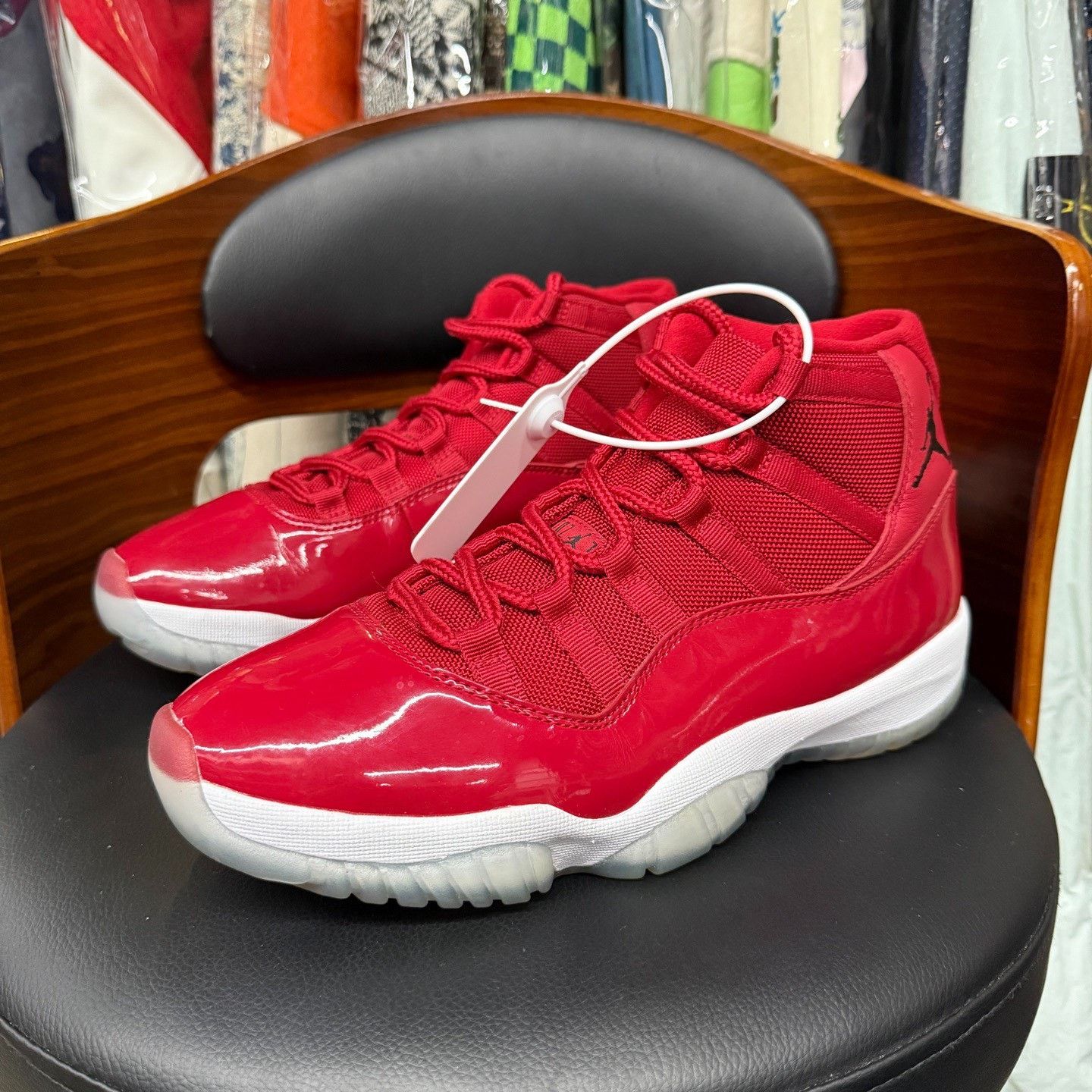 Nike Nike AJ11 Red Lowtop Sneakers 9.5 Men Size US 9.5 / EU 42-43 - 1 Thumbnail