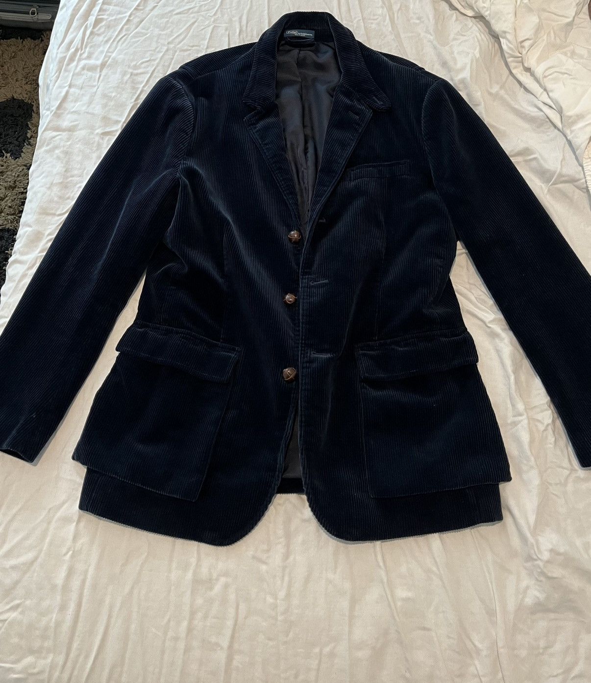 Polo Ralph Lauren Polo by Ralph Lauren Corduroy Blazer Navy Men's Size L Size 40L - 1 Thumbnail