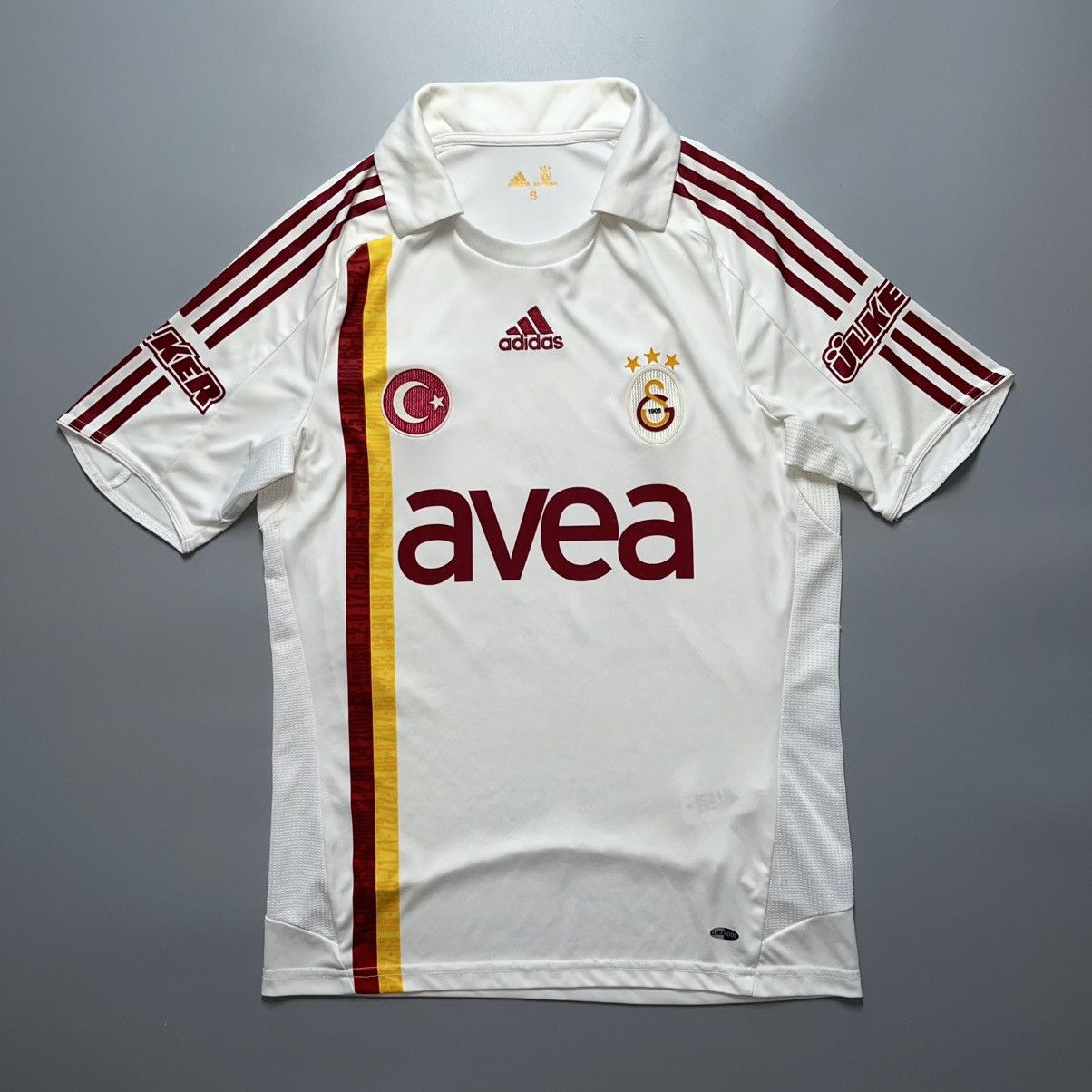 Adidas GALATASARAY ADIDAS 2008/2009 FOOTBALL AWAY JERSEY #19 KEWELL Size US S / EU 44-46 / 1 - 2 Thumbnail