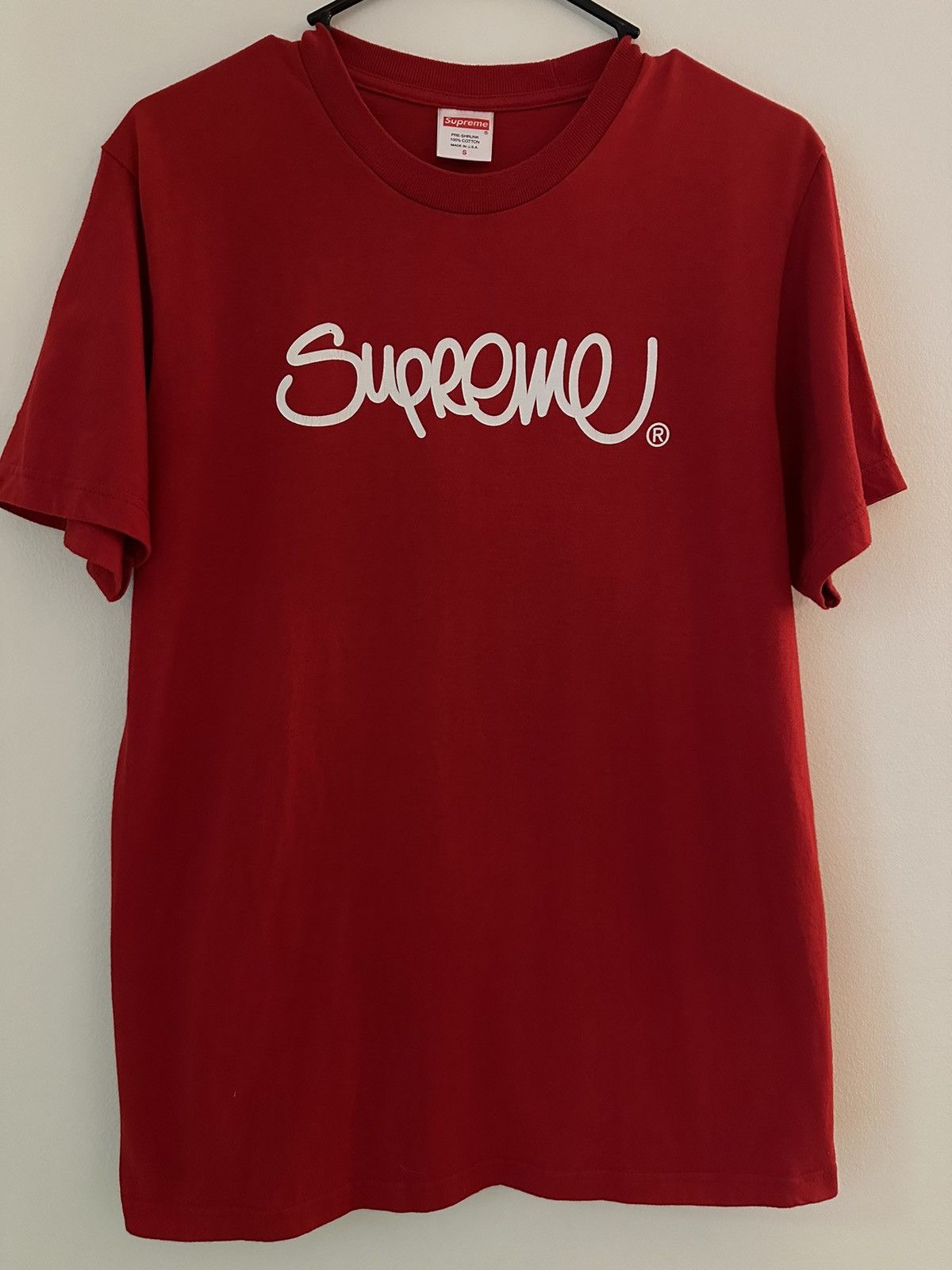 Supreme Supreme Handstyle Tee Size US S / EU 44-46 / 1 - 1 Thumbnail