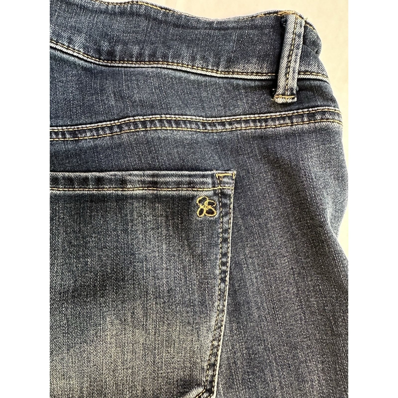 Jessica Simpson Jessica Simpson Kiss Me Super Skinny Jeans Blue 16W Preppy Size 38" / US 16 / IT 52 - 6 Thumbnail