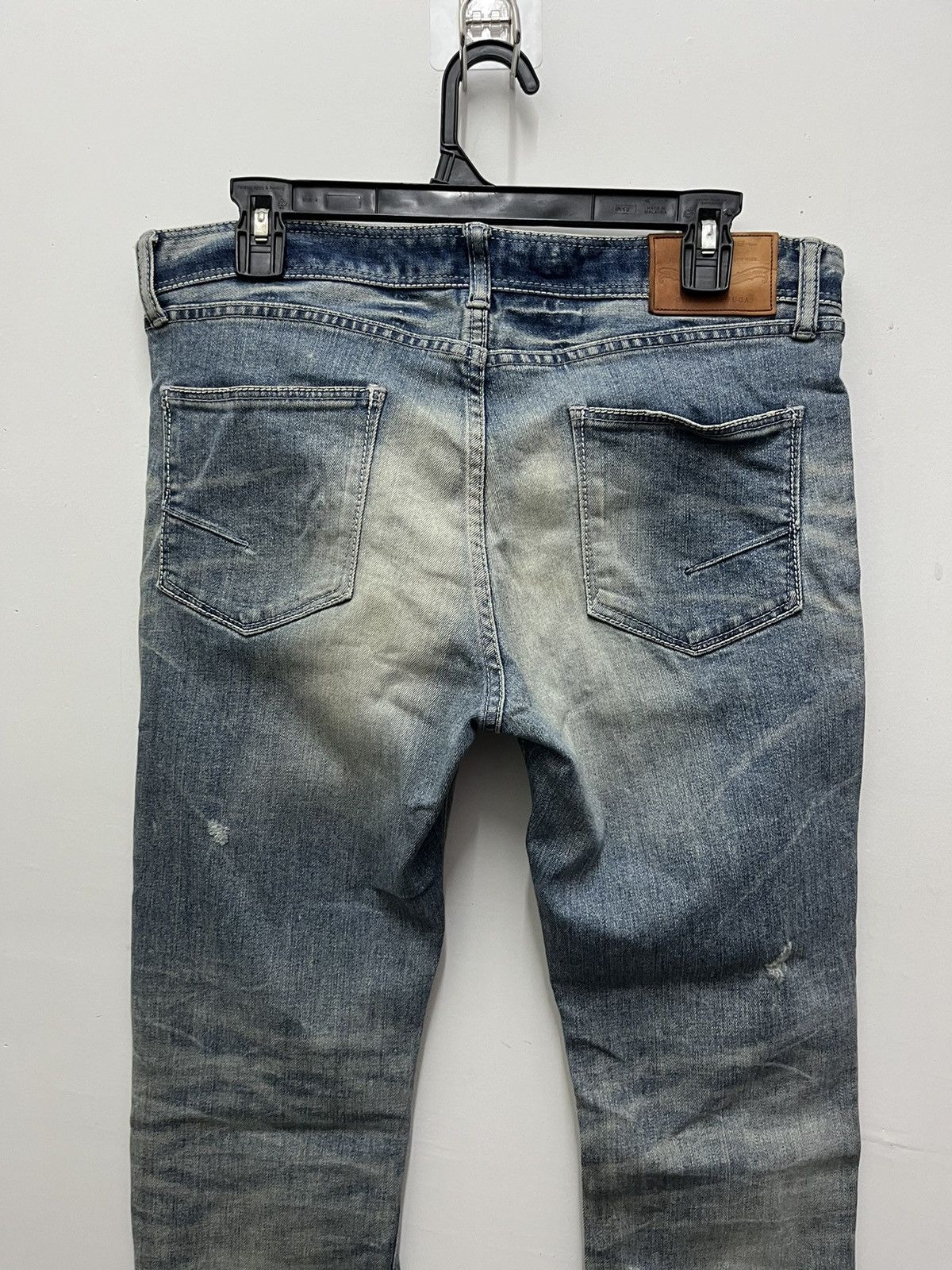 Japanese Brand Gostar De Fuga Japan Skinny Rusty Distressed Denim Pants Size US 33 - 4 Thumbnail