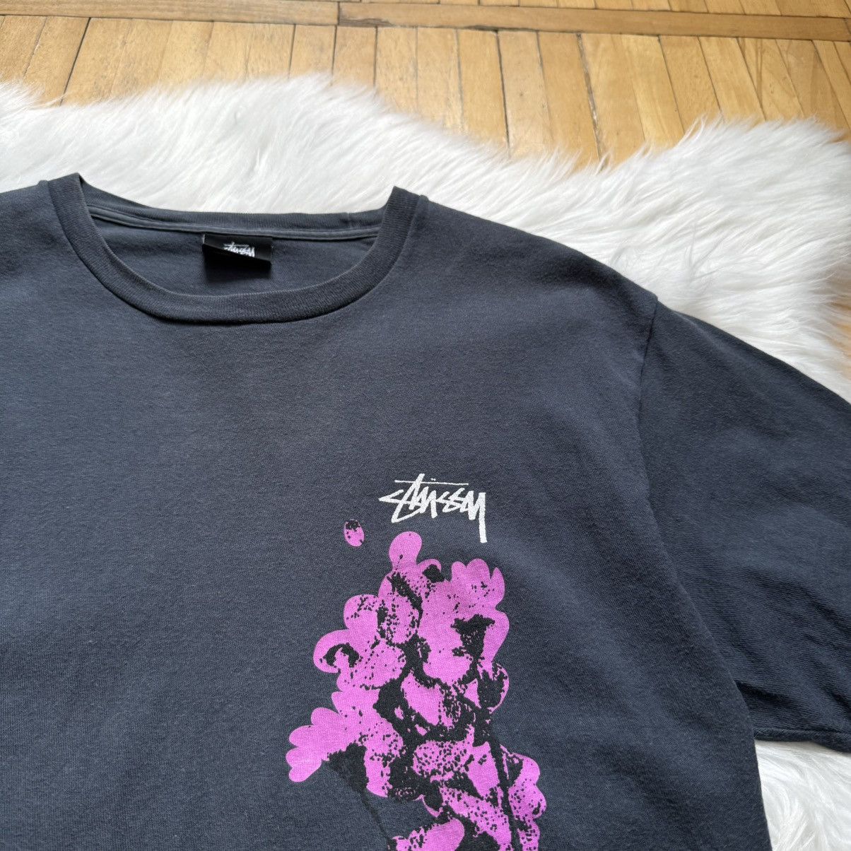 Stussy 📌 Vintage Stussy Dead Flowers Y2K T-Shirt Size US M / EU 48-50 / 2 - 3 Thumbnail