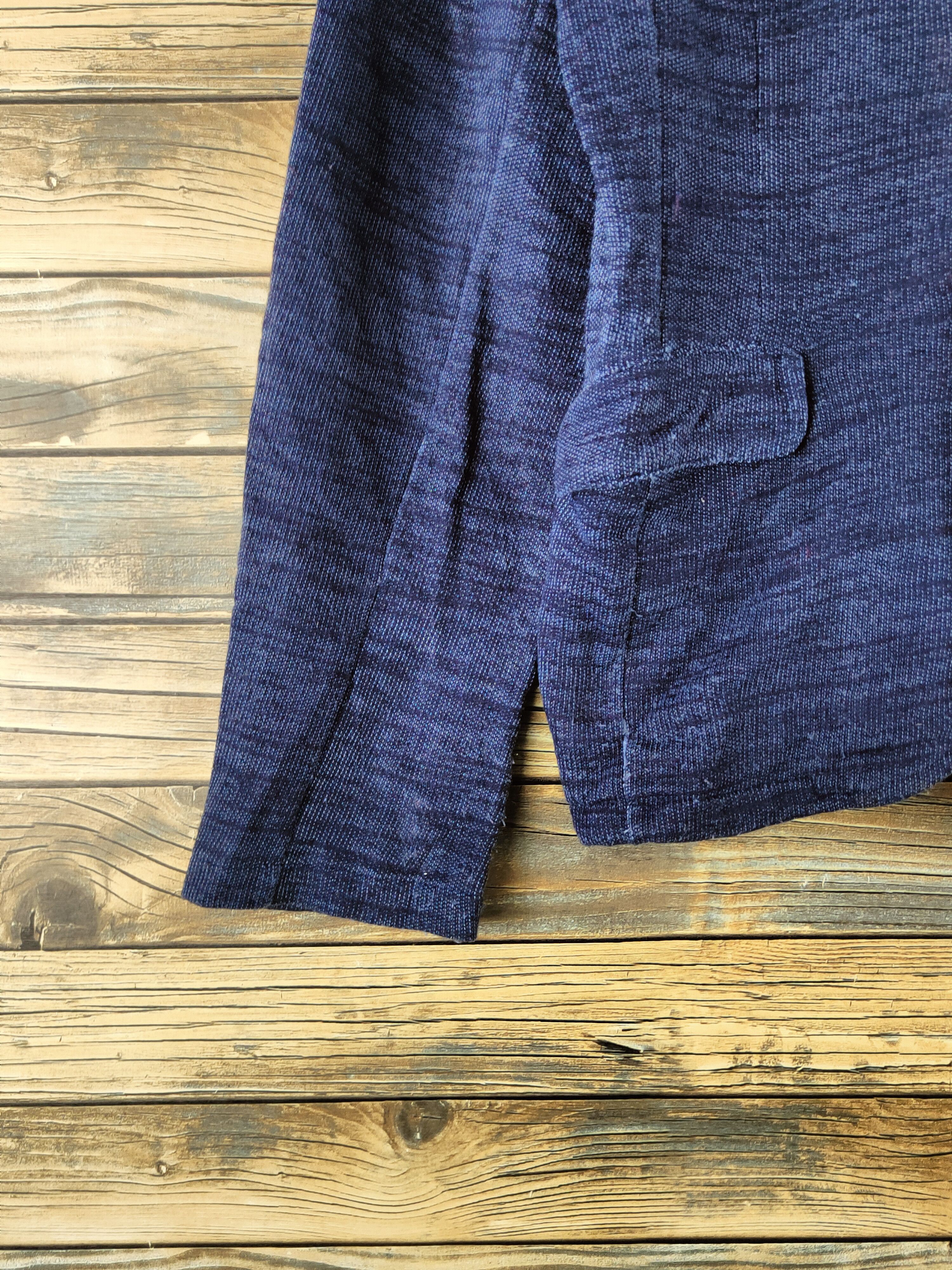Japanese Brand DL Confirm Blue Knitwear Blazers #46-943 Size US M / EU 48-50 / 2 - 4 Thumbnail