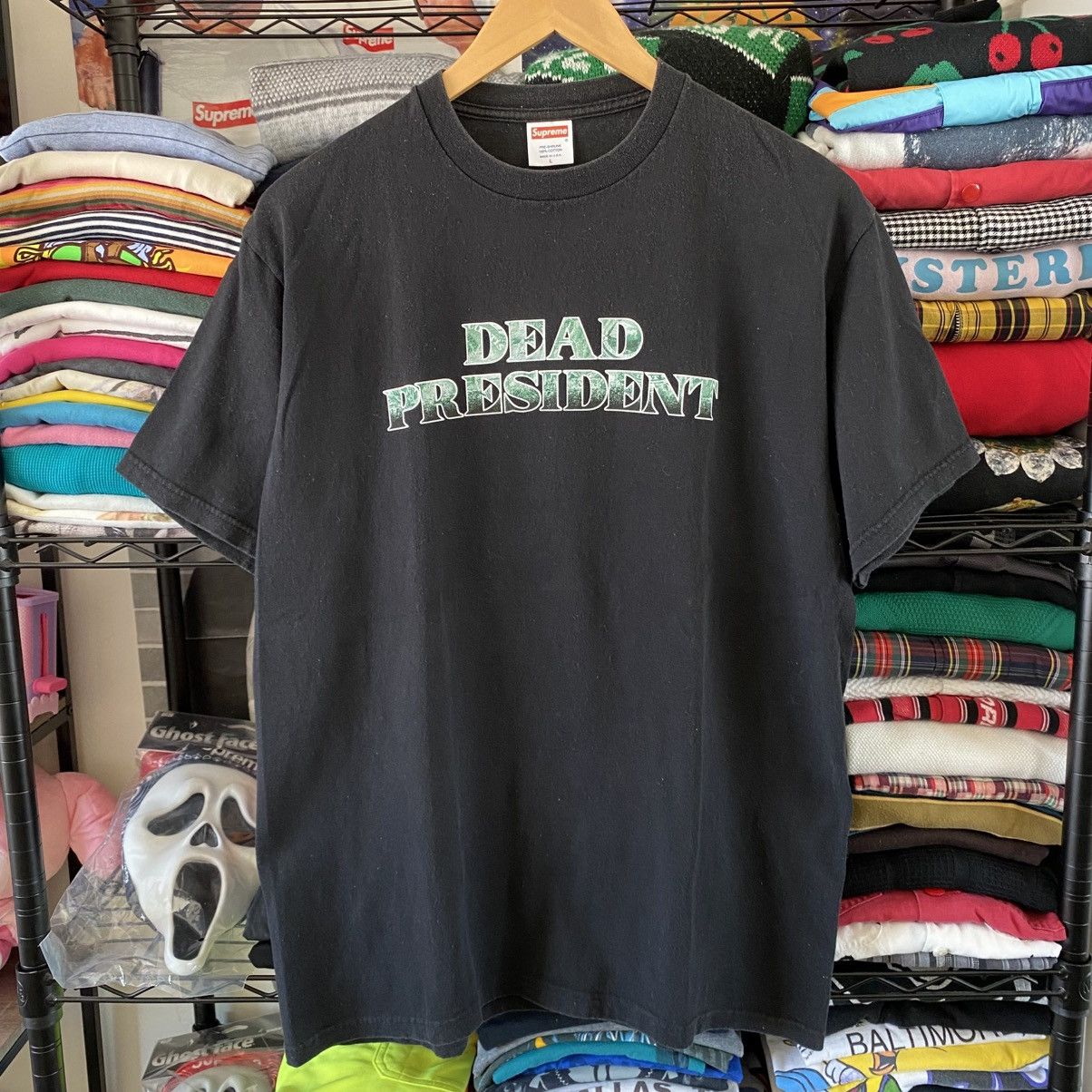 Supreme Supreme Dead President T-Shirt Black 2009 Size US L / EU 52-54 / 3 - 1 Thumbnail