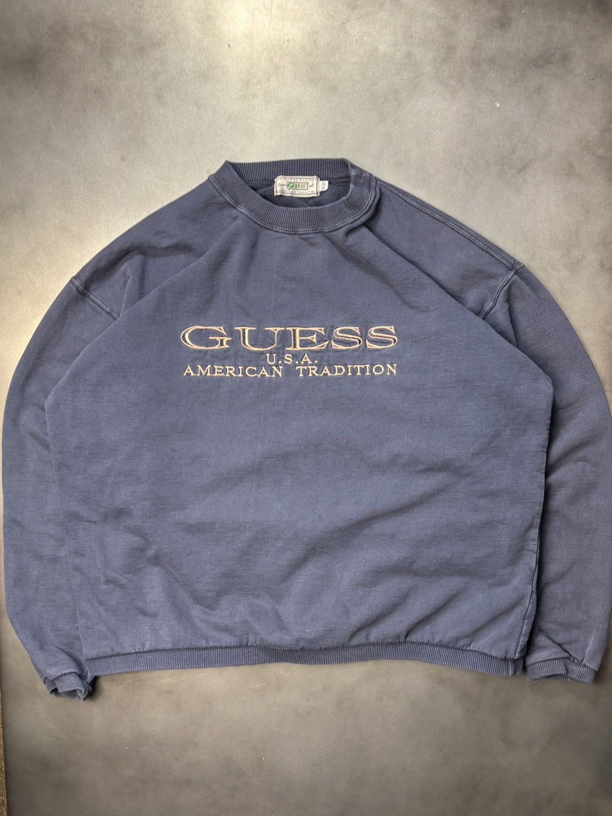 Guess × Vintage Vintage Guess Jeans Sweatshirt Marciano 1980s 1990s USA Crew Size US M / EU 48-50 / 2 - 8 Thumbnail