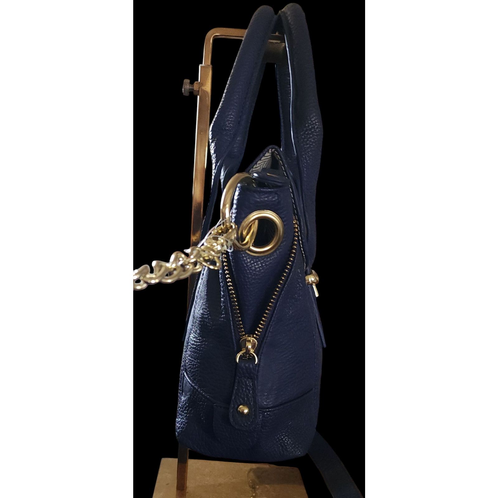 Steve Madden Steve Madden royal blue faux-leather Satchel shoulder bag. Size ONE SIZE - 6 Thumbnail