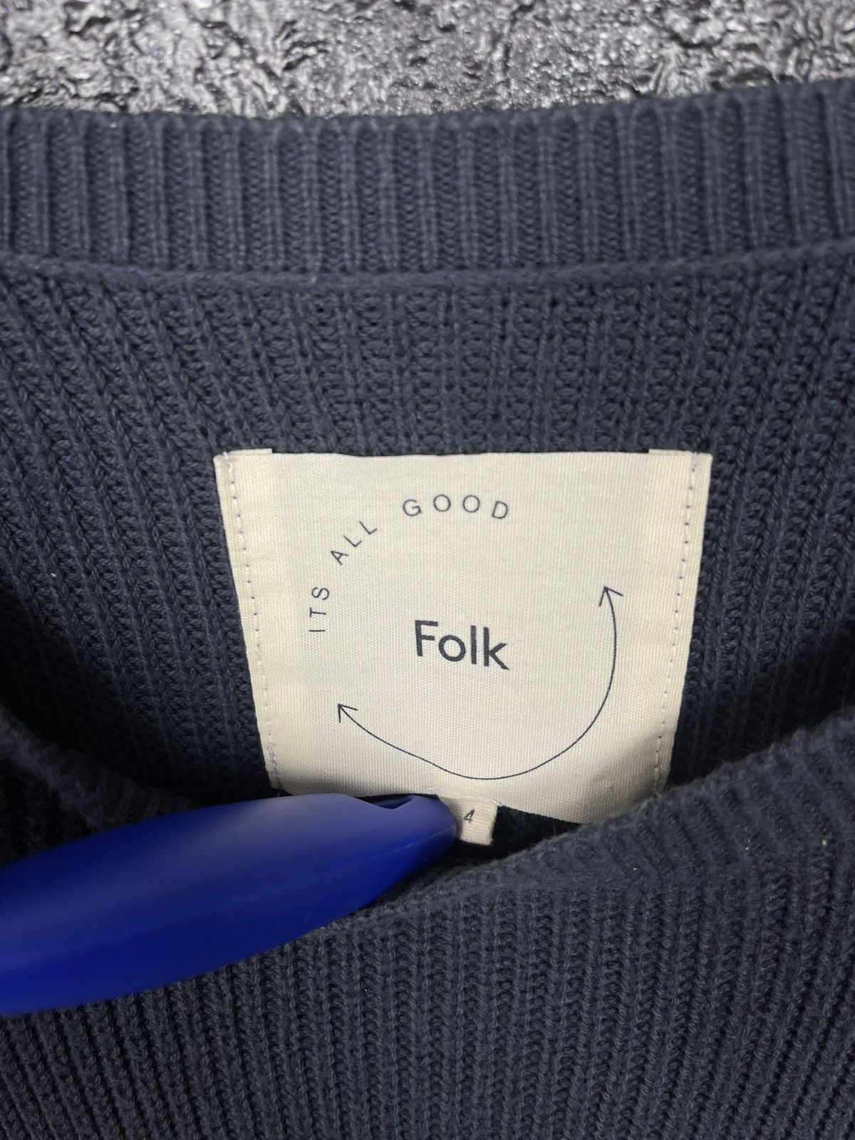 Folk Folk Organic Cotton Knited Jumper Men’s Size 4 Size US L / EU 52-54 / 3 - 8 Thumbnail
