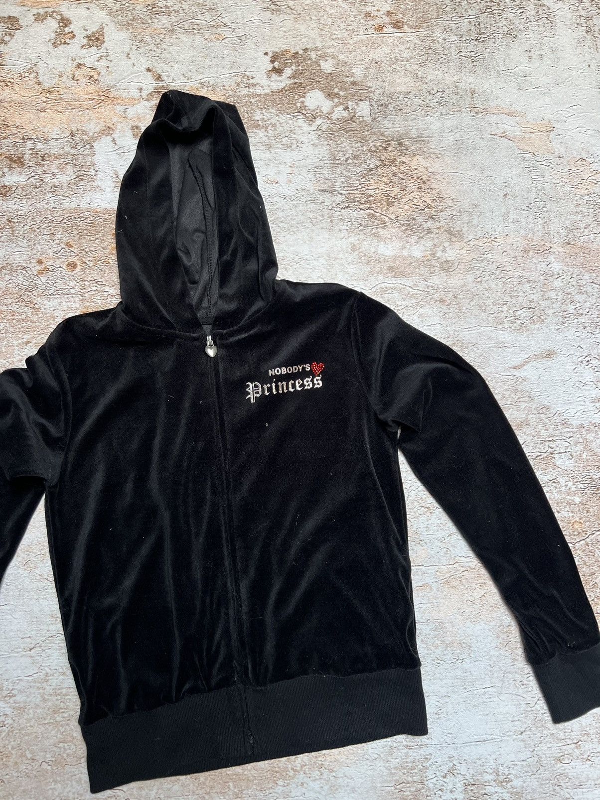 If Six Was Nine × Vintage Vintage velour back logo zip hoodie Size S / US 4 / IT 40 - 3 Thumbnail
