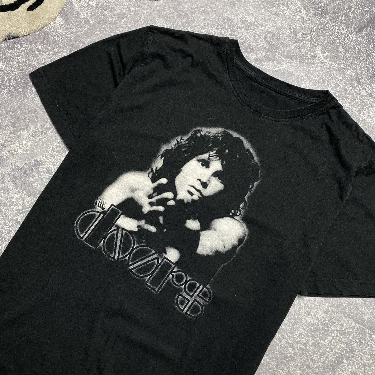 Band Tees × Vintage Vintage The Doors Big Graphic logo rock band 90’s tee Size US XL / EU 56 / 4 - 2 Thumbnail