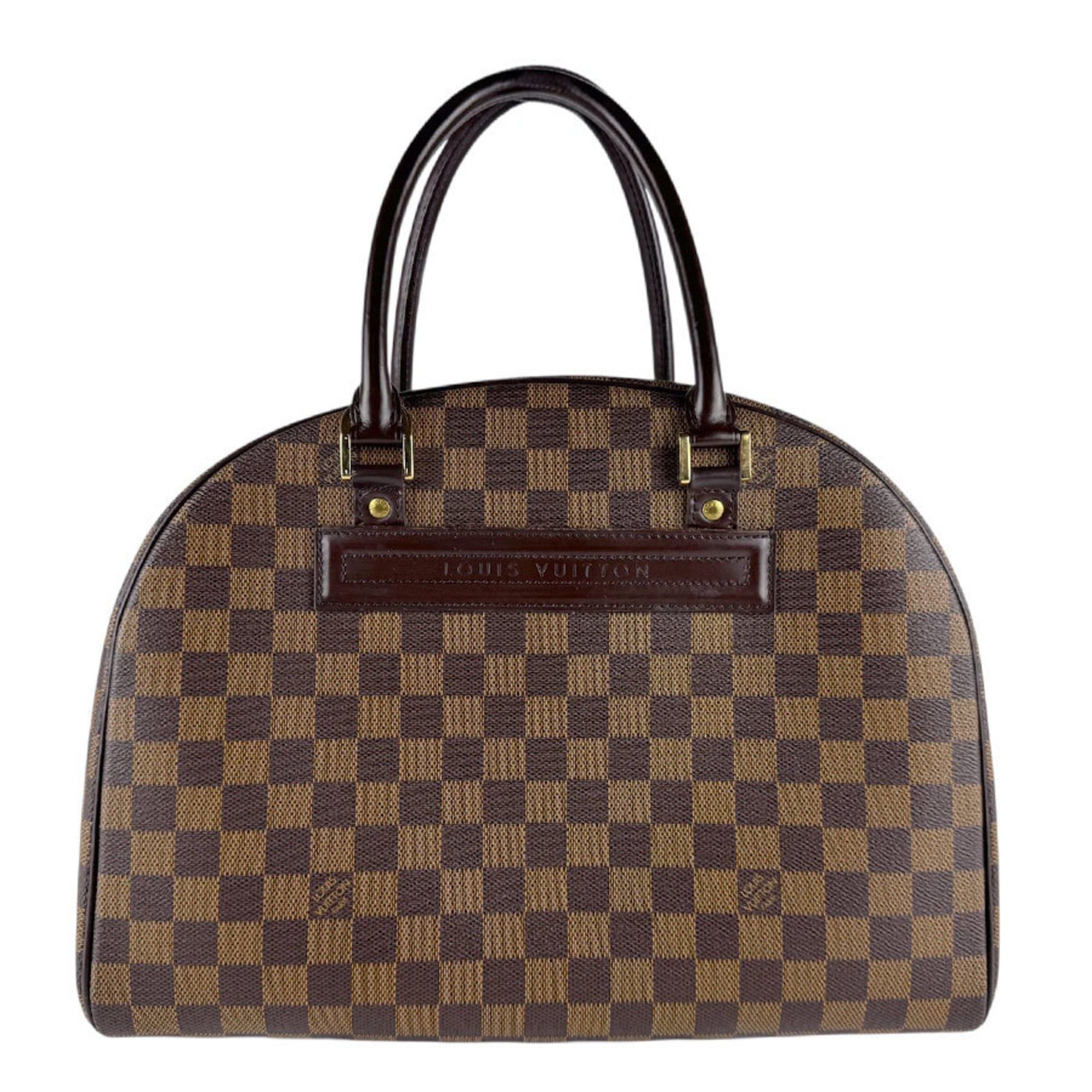 Louis Vuitton Louis Vuitton Damier Nolita Handbag in Ebene Canvas, Unisex, N41455 z8645 Size ONE SIZE - 1 Thumbnail