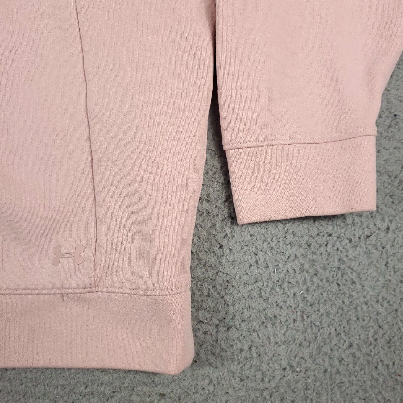 Under Armour Under Armour Hoodie Womens XS Pink OVERSIZED Pullover Sweatshirt Shirt Pullover Hoodie Womens XS Pink Logo All Seasons Hooded Pockets Modern Sports Size XS / US 0-2 / IT 36-38 - 5 Thumbnail