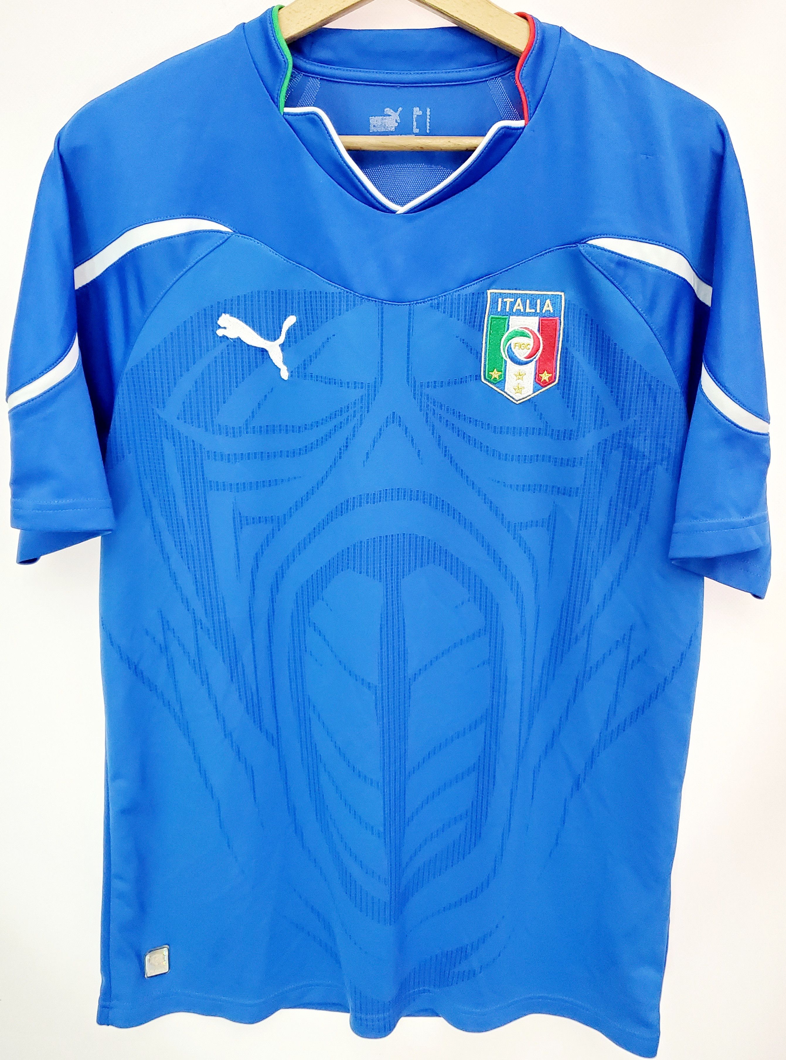 2010-2012 Italy Player Issue Home soccer jersey size M