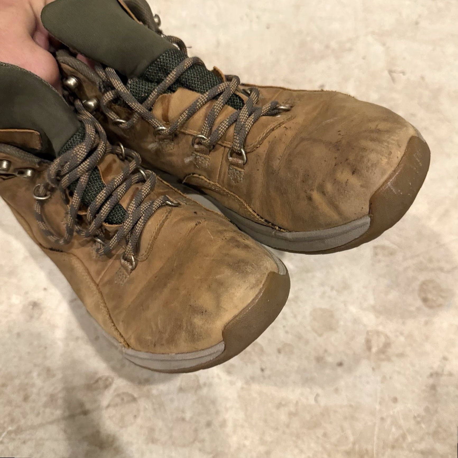 Teva TEVA Arrowood Utility Mid WP Size 11 Sand Leather TRAIL BOOTS Hiking 1017168 Men Waterproof Leather Mid Ankle Boots Size US 10 / EU 43 - 4 Thumbnail