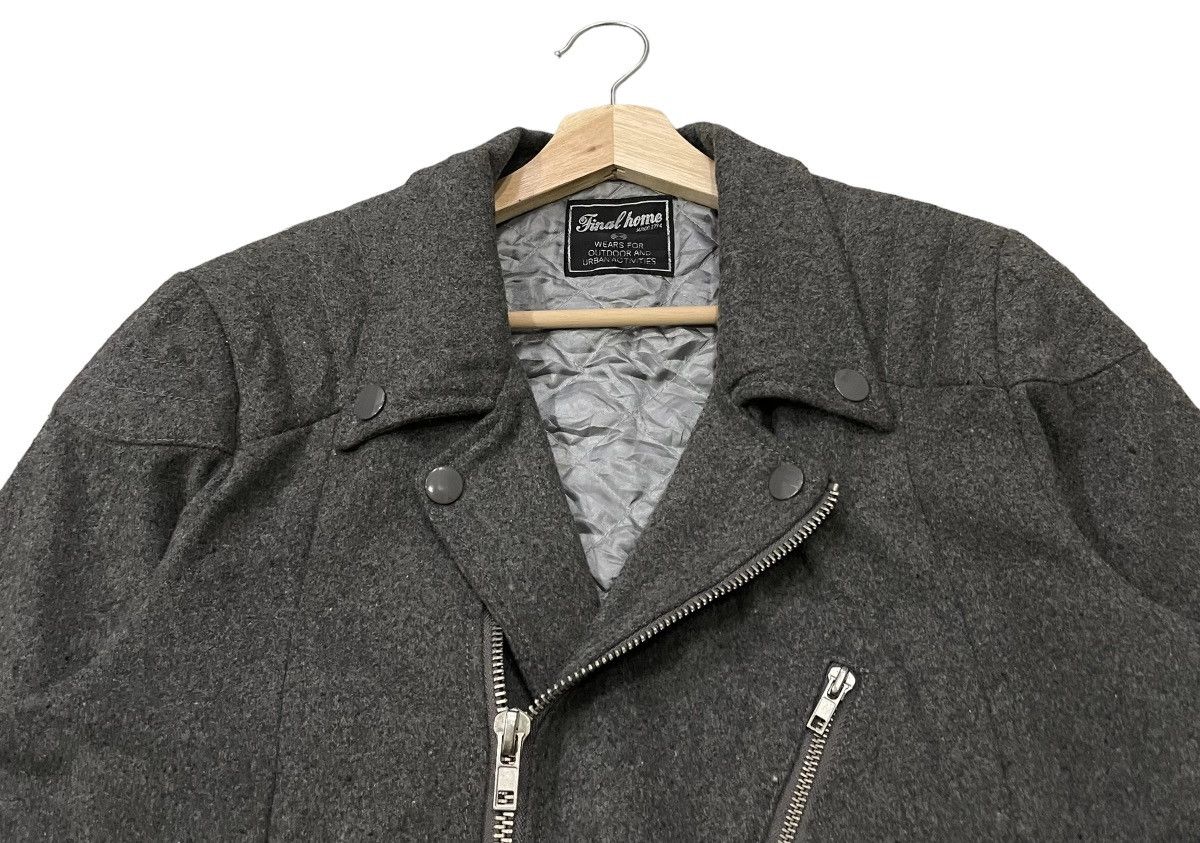 Final Home Vintage Final Home Issey Miyake Wool Double Collar Jacket Size US M / EU 48-50 / 2 - 6 Thumbnail
