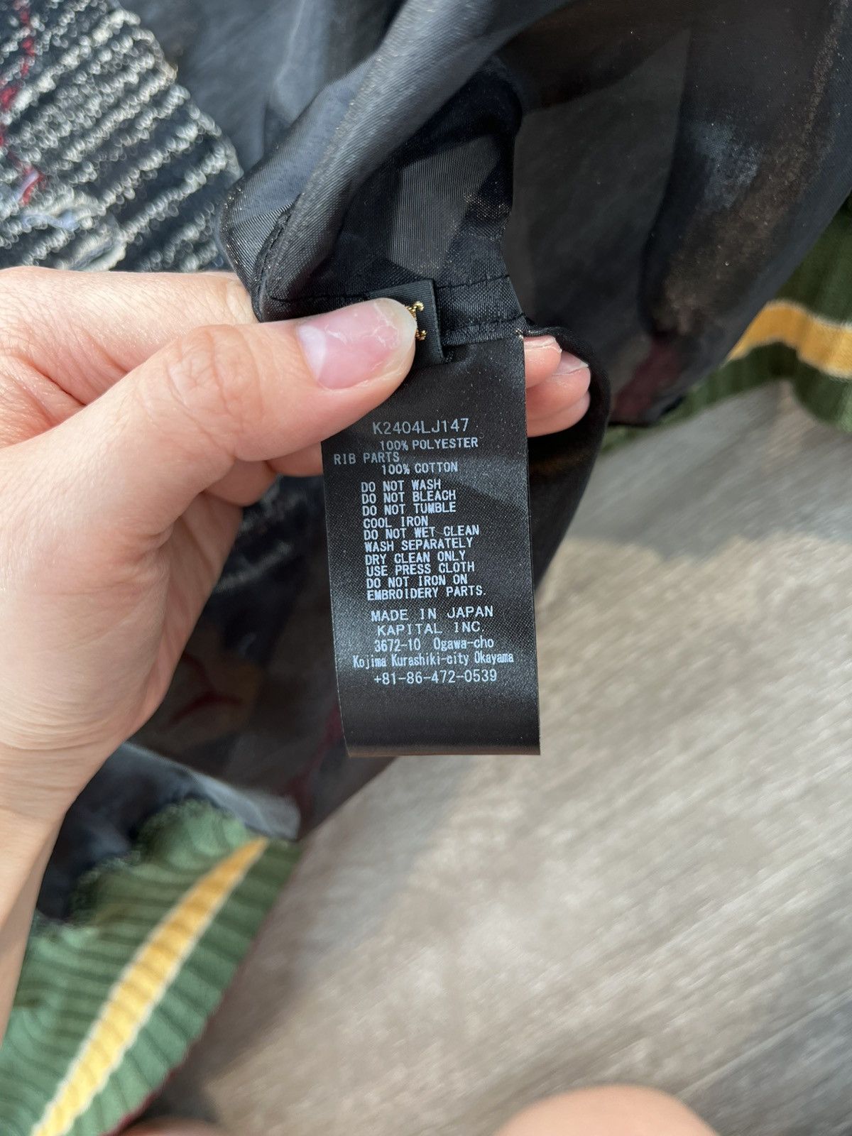 Kapital Kapital Kountry Sheer Pearl Mosquito Guard Souvenir Jacket Size US L / EU 52-54 / 3 - 9 Thumbnail