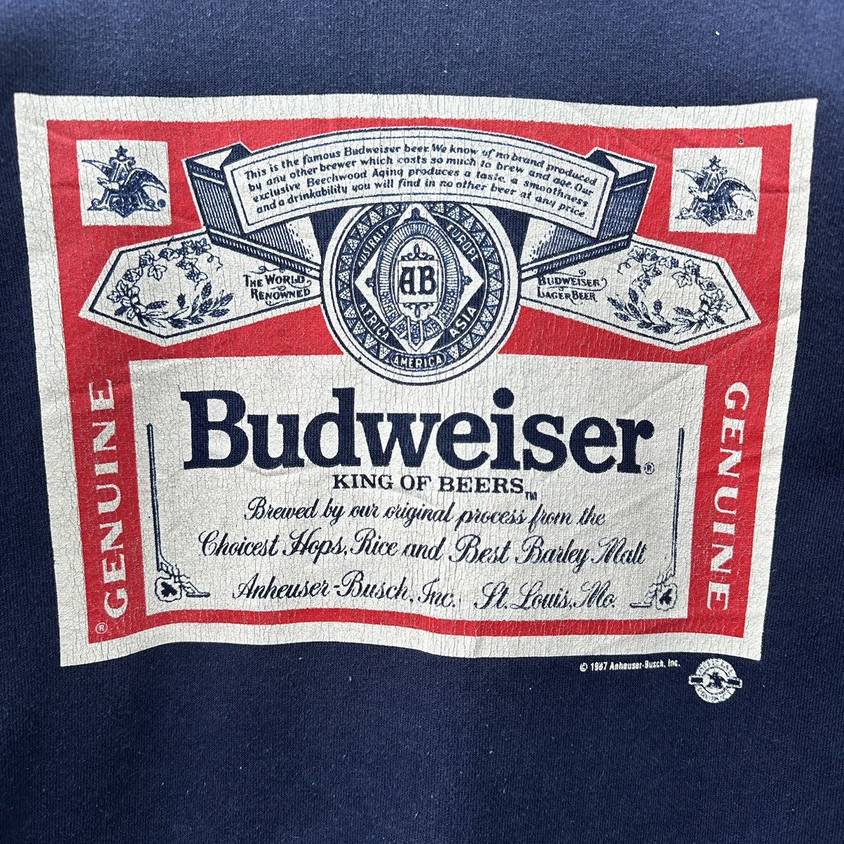 Budweiser × Vintage Budweiser ‘ king of bear ’ 1987s vtg 80s Size US M / EU 48-50 / 2 - 2 Thumbnail