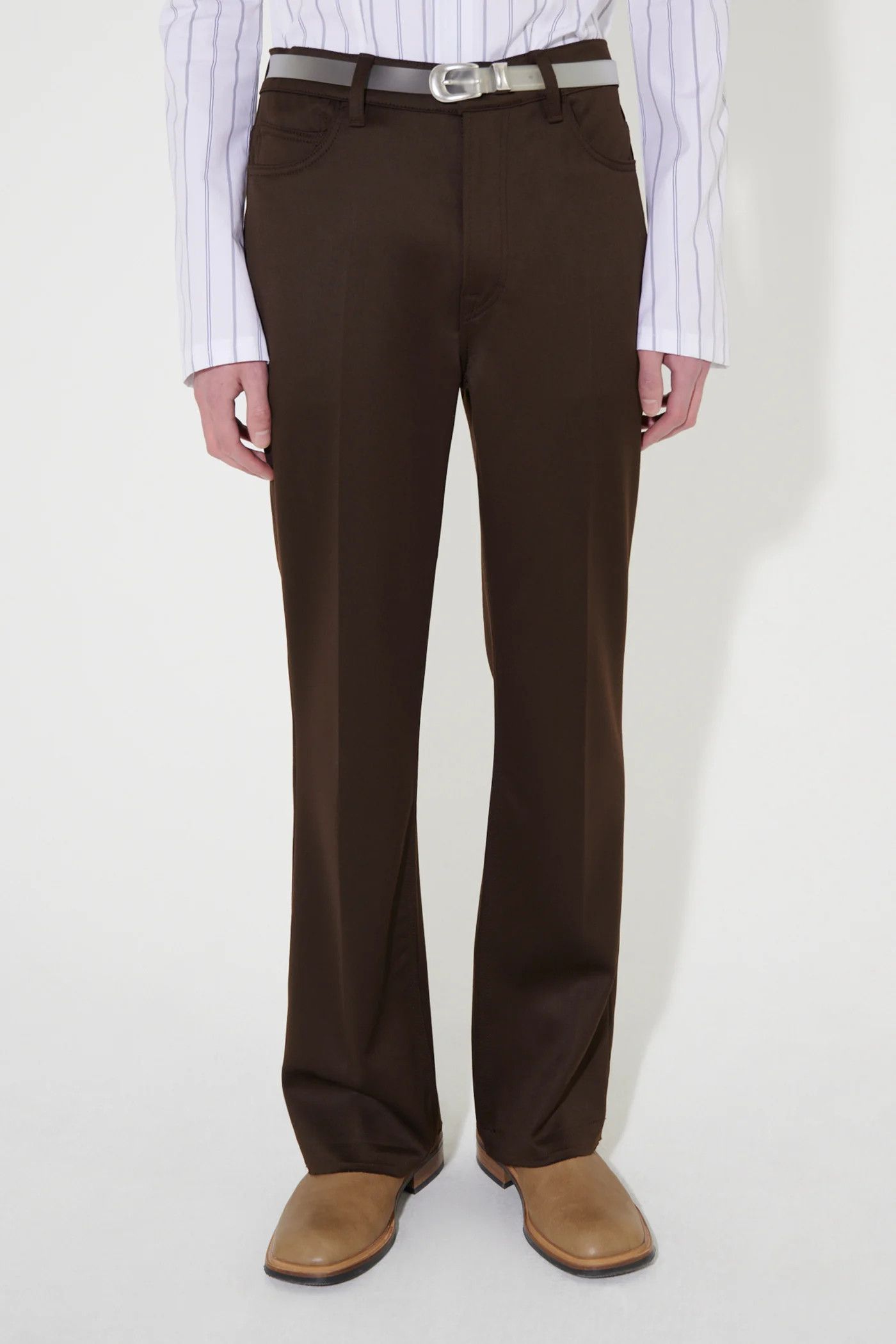 70s Cut Brown Exquisite Wool