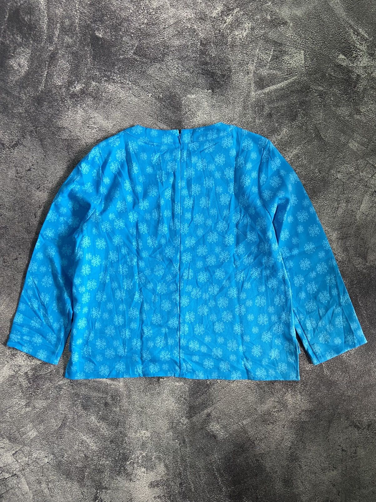 Designer × Japanese Brand × Junko Shimada Part 2 By Junko Shimada V Neck Blue Size US M / EU 48-50 / 2 - 6 Thumbnail