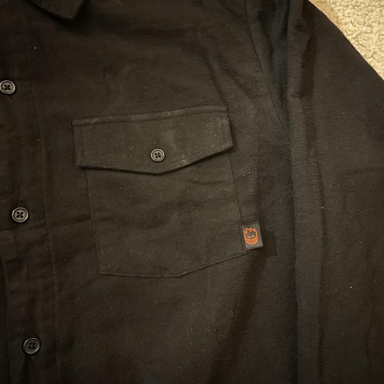 Spitfire Spitfire Wheels Old E Embroidered Flannel Size US S / EU 44-46 / 1 - 4 Thumbnail