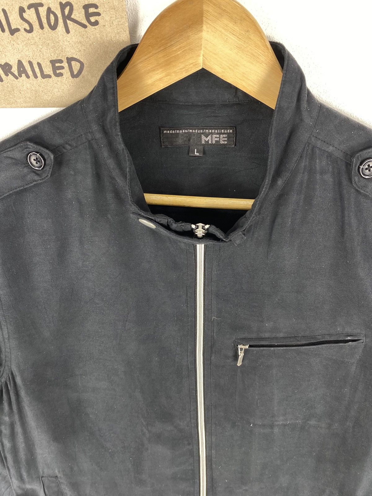 Japanese Brand Vintage Japanese MFE Zipper Jacket Size US S / EU 44-46 / 1 - 7 Thumbnail