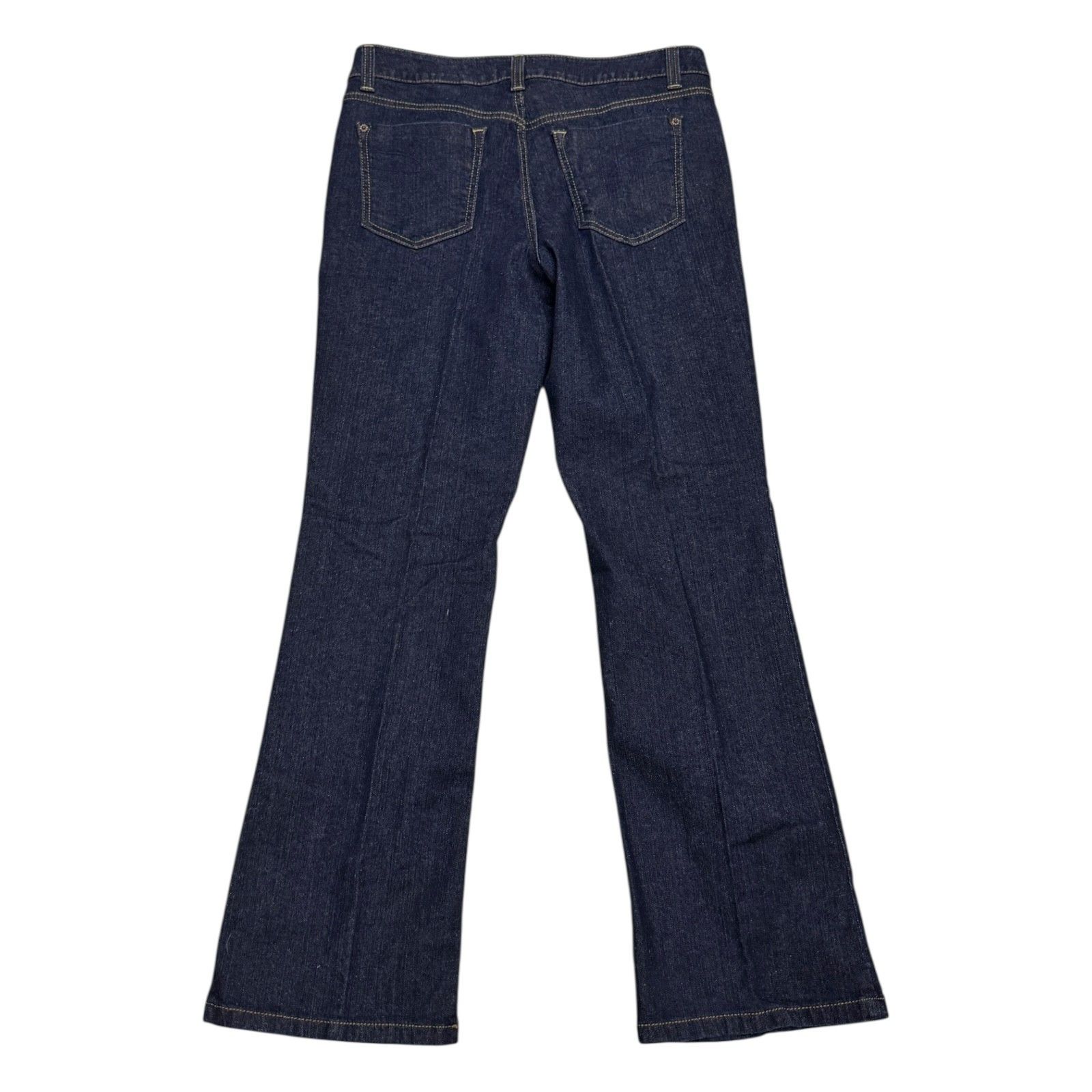 DKNY DKNY JEANS Vintage Y2K PLEATED Bootcut Denim Jeans 34x34 Size 34" / US 12 / IT 48 - 2 Thumbnail