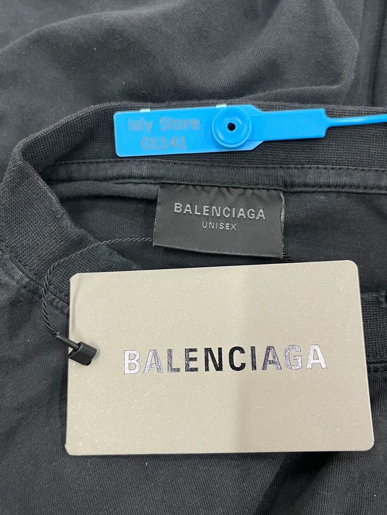 Balenciaga Balenciaga Digital printed T-shirt with round neck and sho Size US XS / EU 42 / 0 - 5 Thumbnail