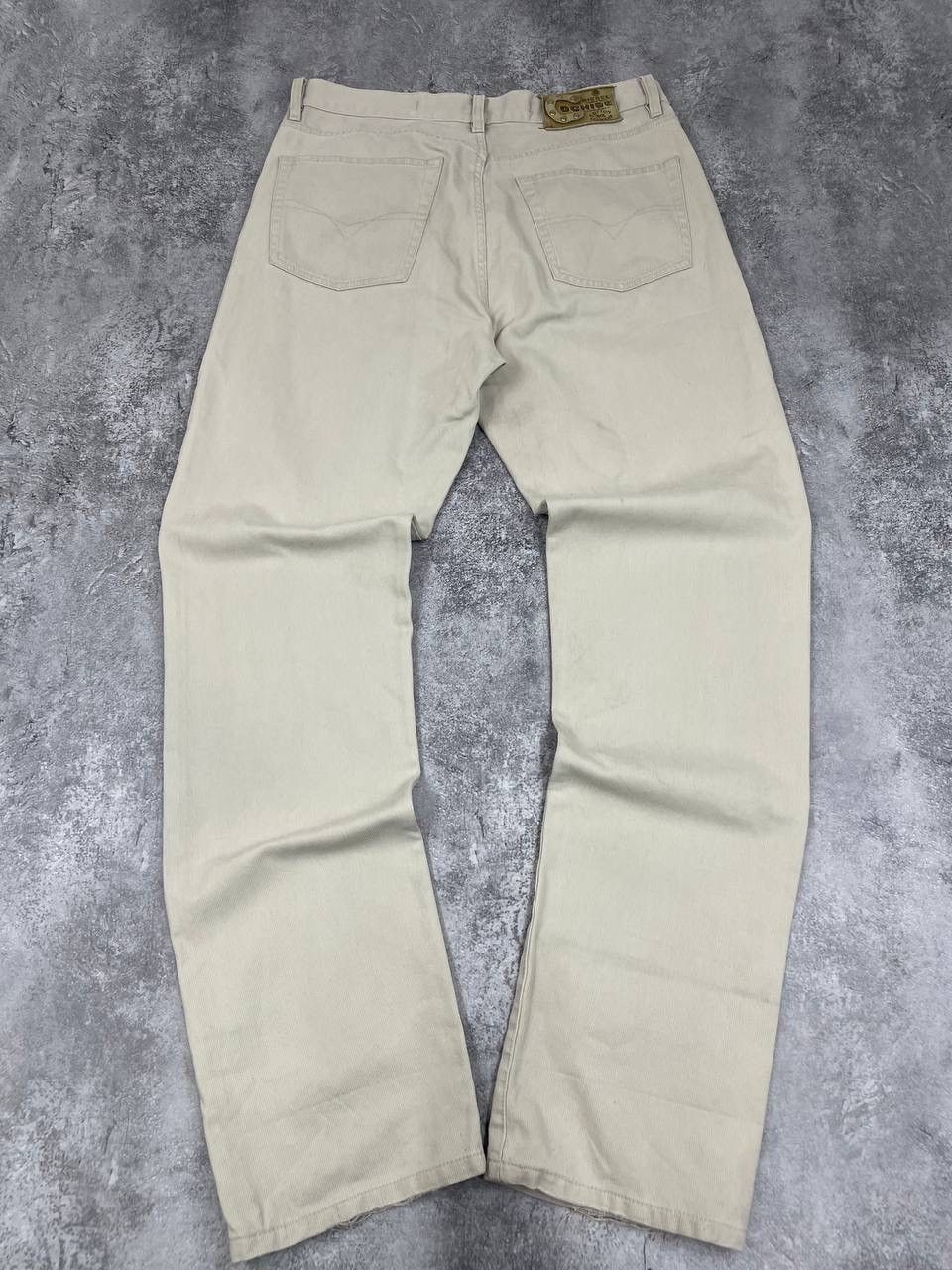 Diesel Diesel Men Denim Jeans Regular Fit Beige Size W34 Size US 34 / EU 50 - 1 Thumbnail