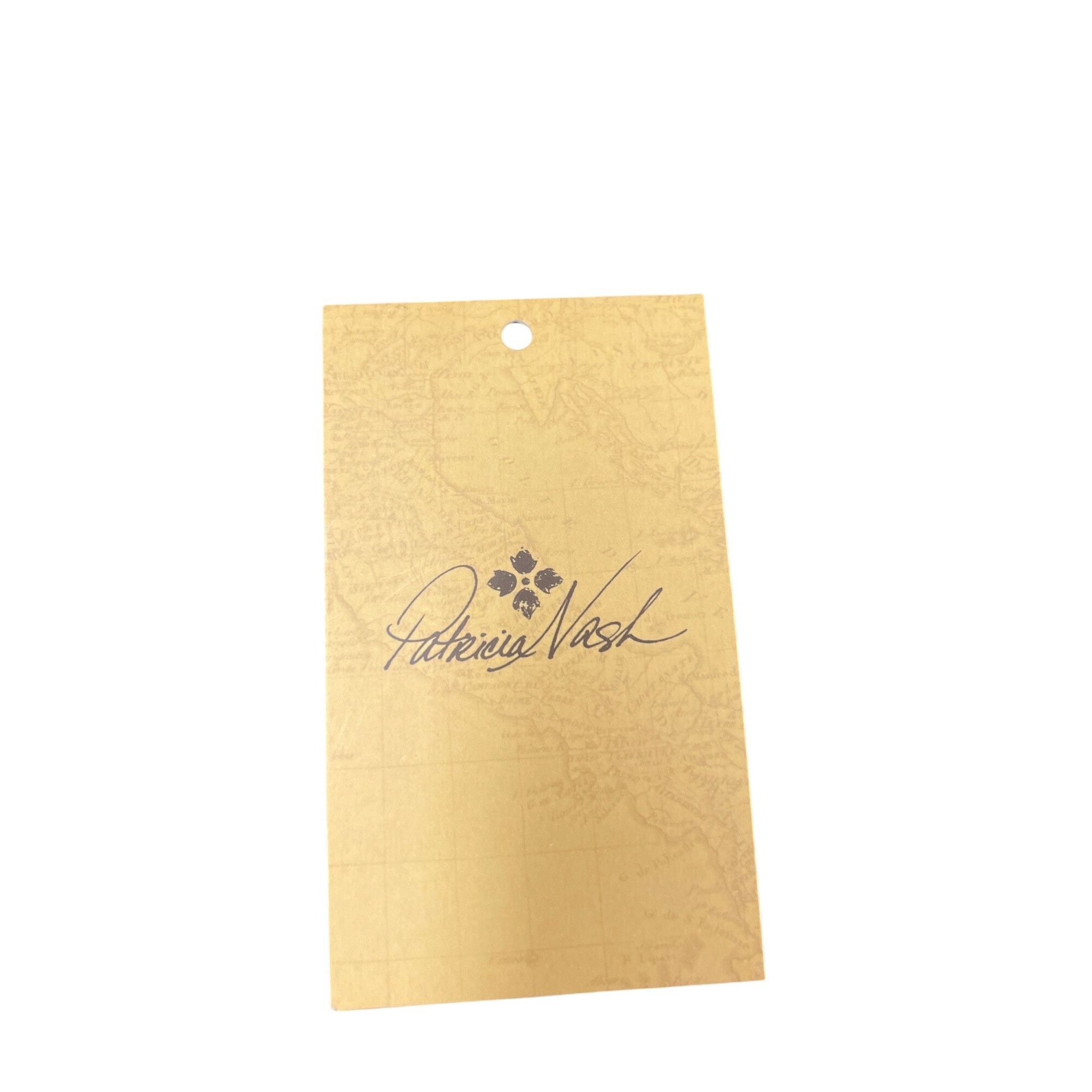 Patricia Nash Patricia Nash Angela wms leather tan white tasseled hand sho Size ONE SIZE - 21 Thumbnail