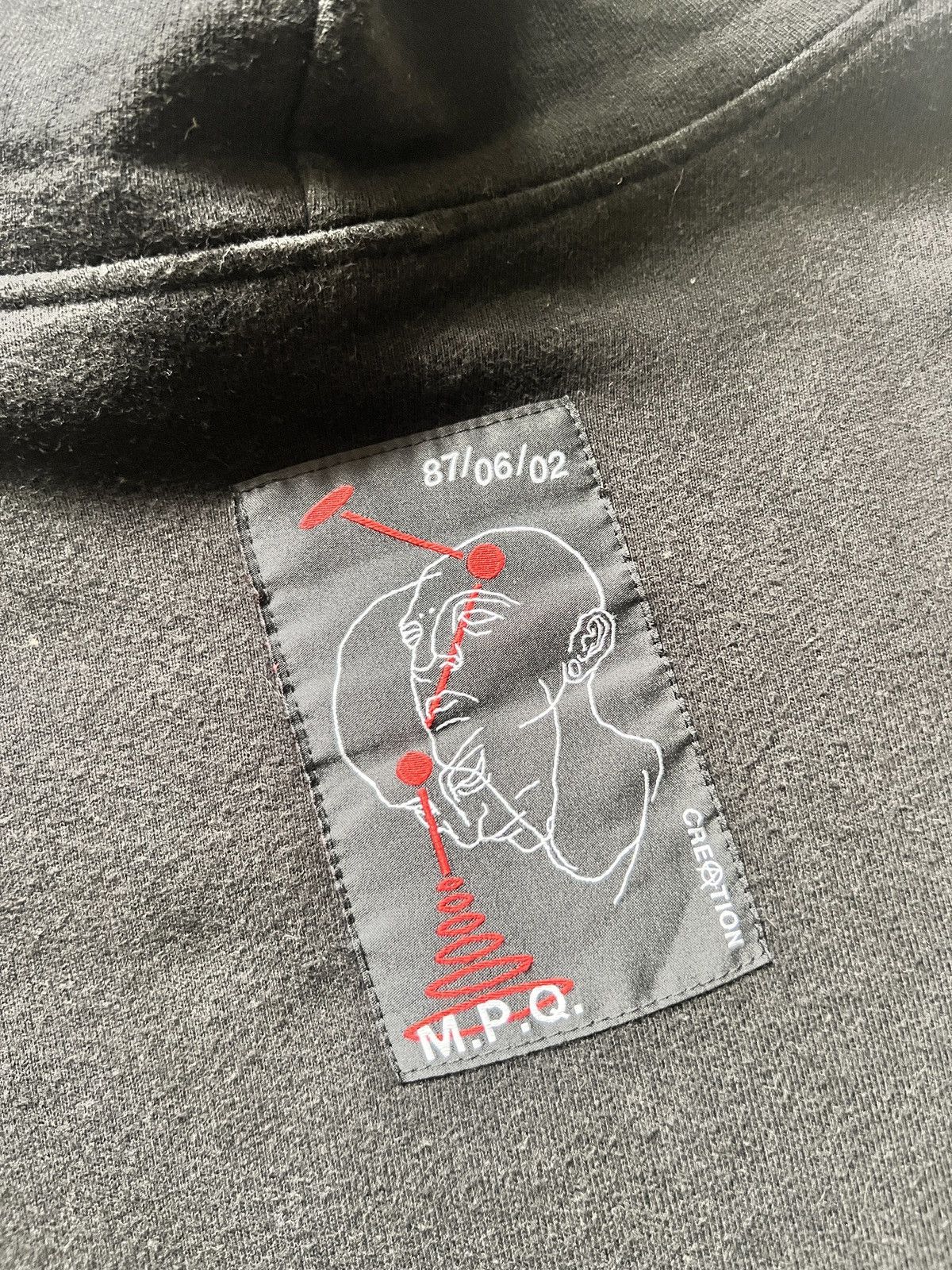 If Six Was Nine × Le Grande Bleu (L.G.B.) Kaizu Joy Division Hooded Sweater Size US L / EU 52-54 / 3 - 11 Thumbnail