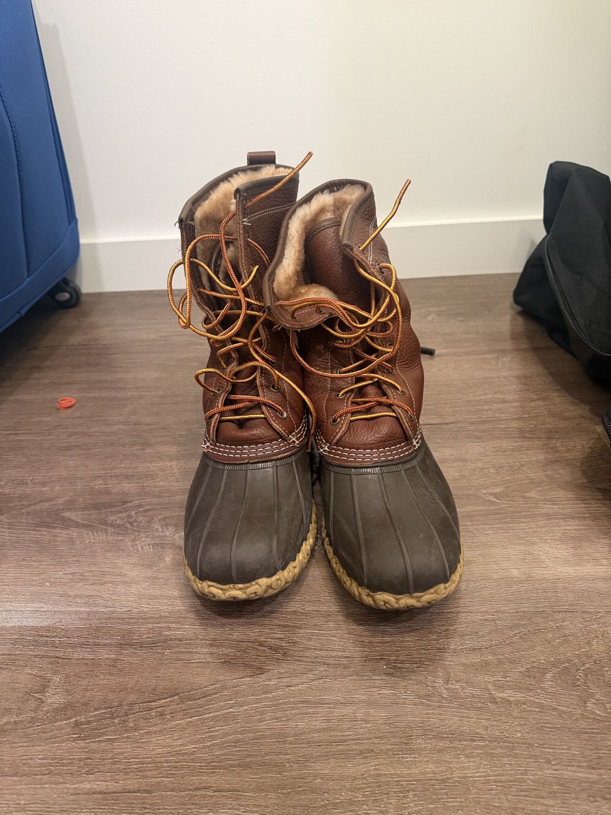 L.L. Bean L.L. Bean Brown Leather Bean Boots sz 10 Size US 10 / EU 43 - 11 Thumbnail