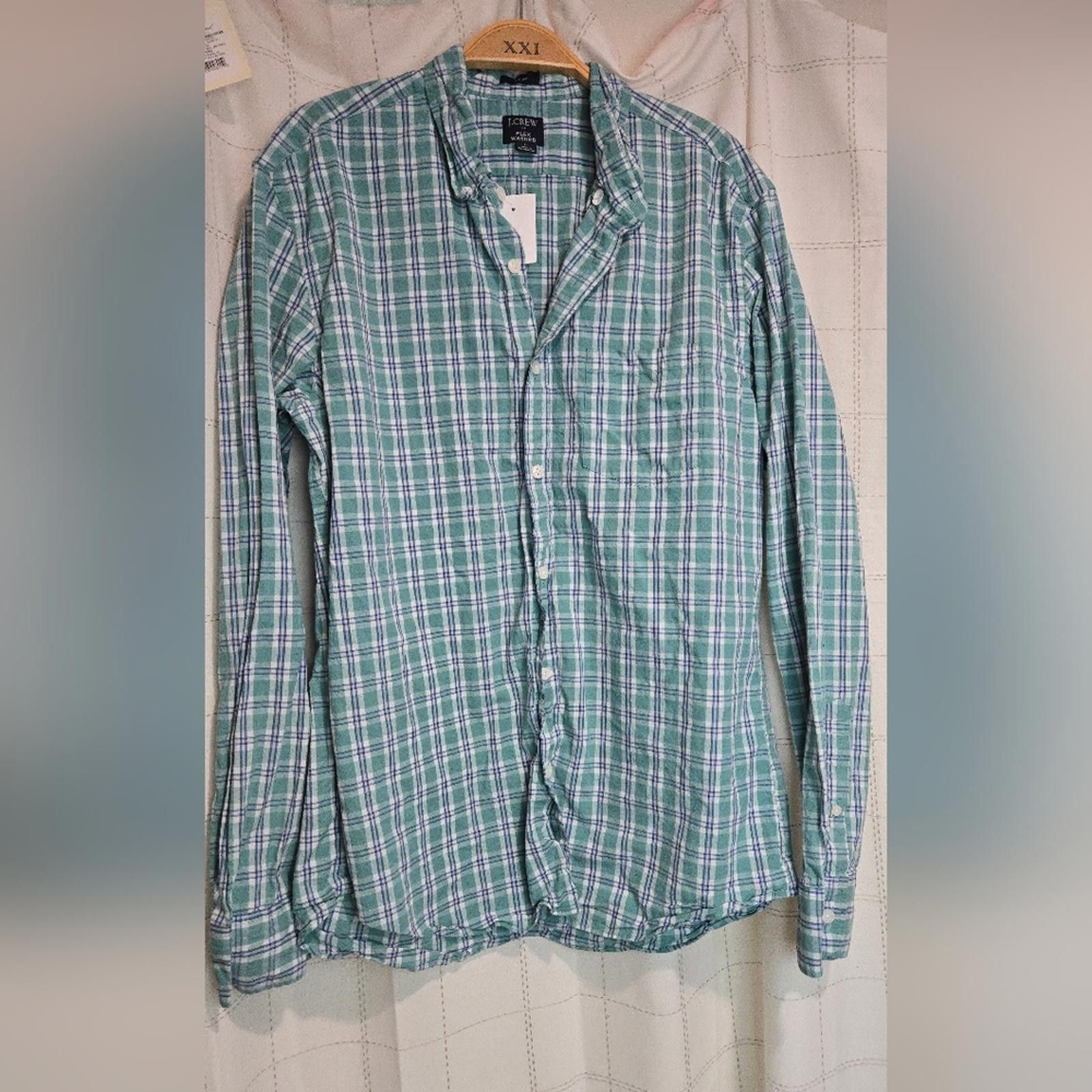J.Crew J Crew men's slim-fit flex casual shirt Size US L / EU 52-54 / 3 - 1 Thumbnail