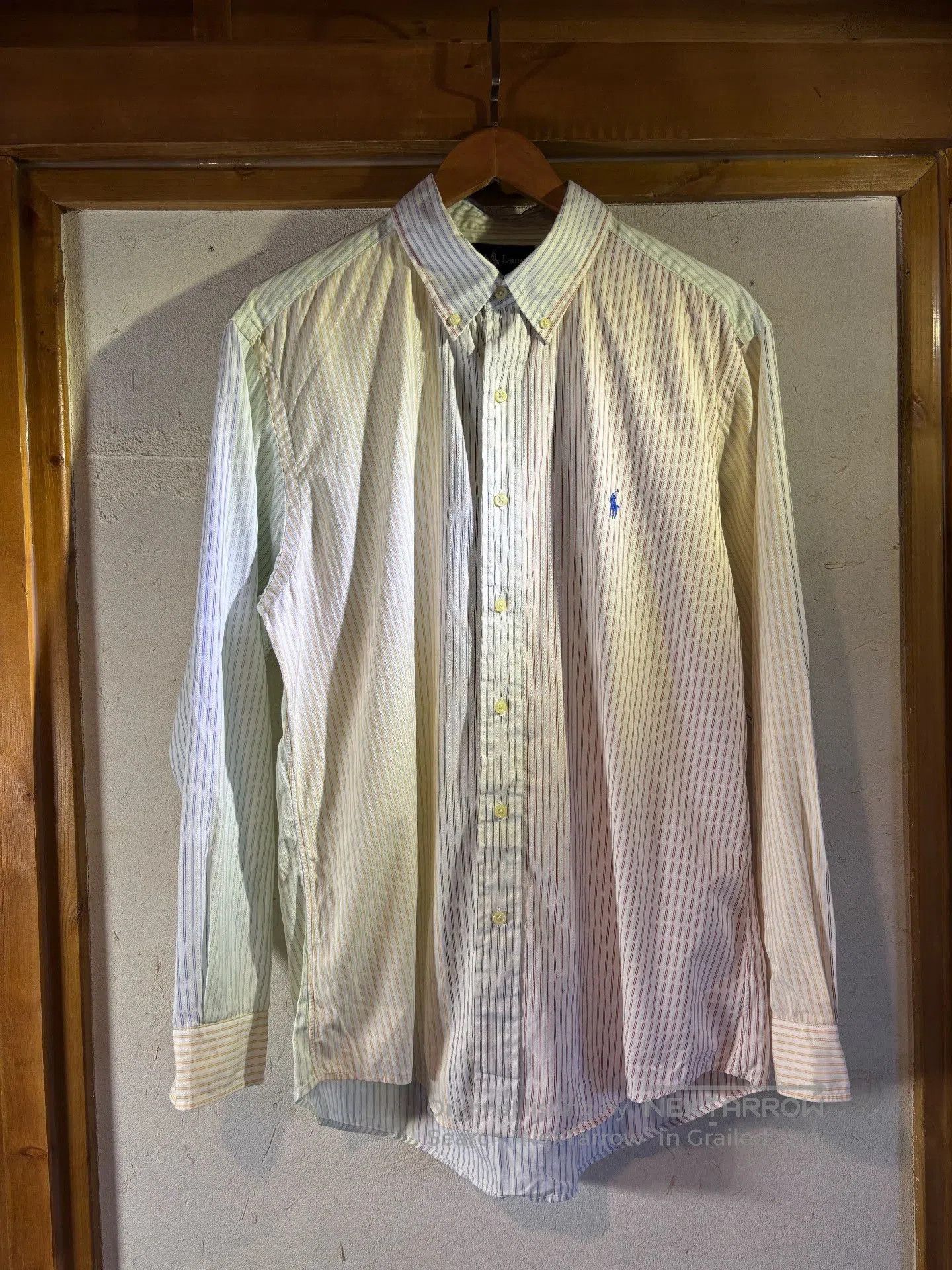 Polo Ralph Lauren Ralph Lauren Japan Line Colorblock Shirt. Size US L / EU 52-54 / 3 - 1 Thumbnail