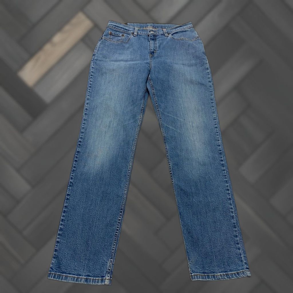 Levi's VINTAGE Levi's 510 Jeans Women 12 Misses Medium Blue Denim Slim Fit Jeans Women 12 Blue Denim Slim Fit Size 34" / US 12 / IT 48 - 1 Thumbnail