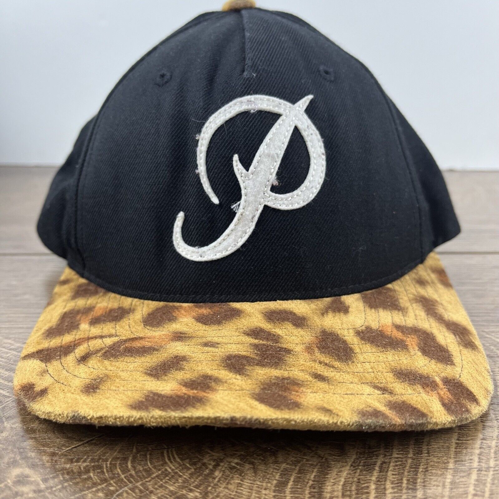 Starter P Starter Hat Black Cap Hat Adjustable Hat Black Adult Hat Size ONE SIZE - 7 Thumbnail