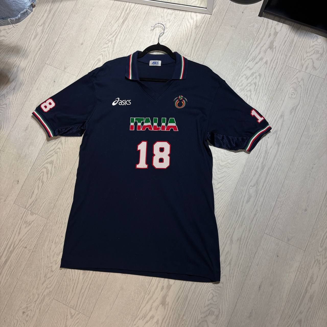 Asics ASICS 1996 Italia maglia polo Size:L Size US L / EU 52-54 / 3 - 2 Thumbnail