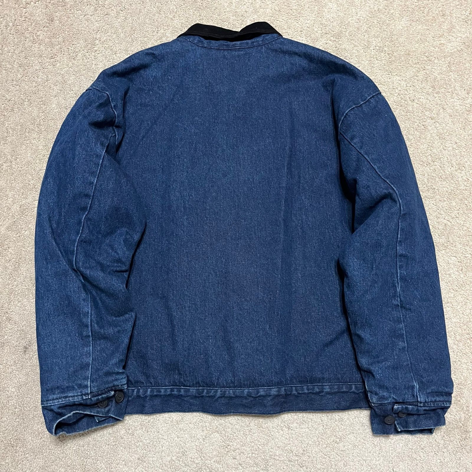 Other Vintage Eagles Ridge Blanket Lined Denim Bomber Jacket Large Size US L / EU 52-54 / 3 - 2 Thumbnail