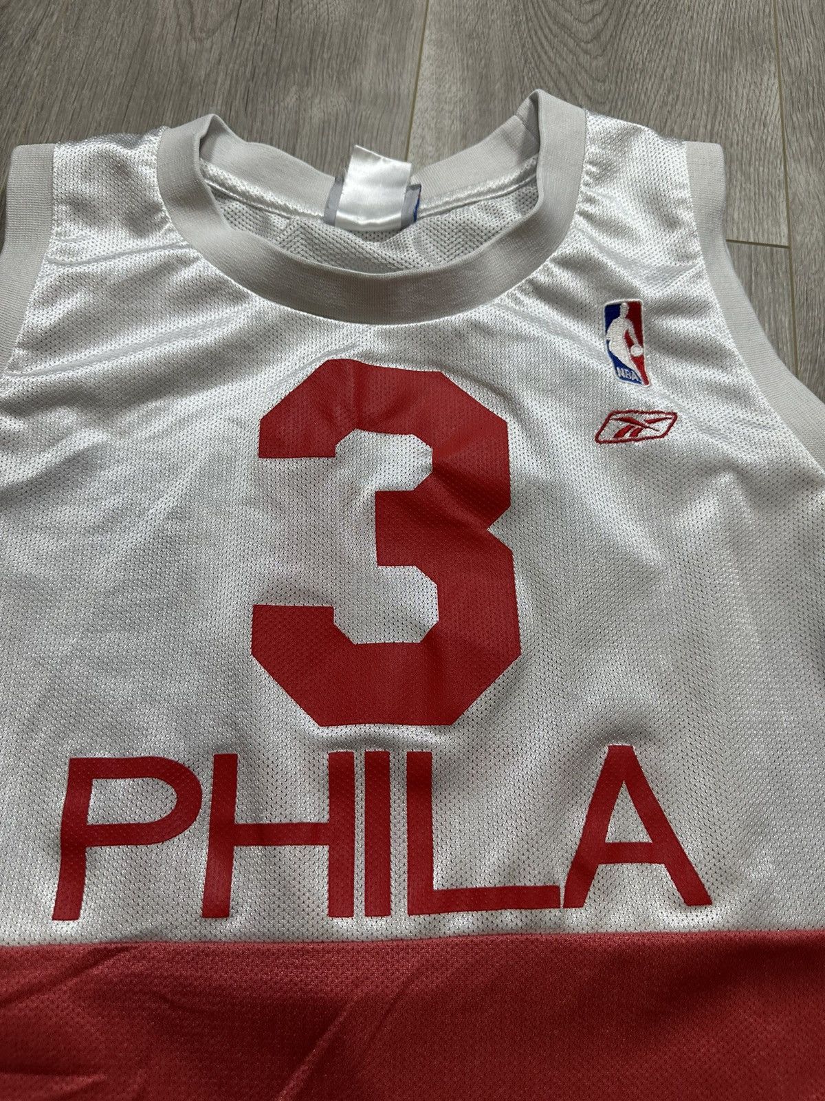 NBA × Reebok × Vintage Allen Iverson Philadelphia 76ers Reebok Vintage Phila Jersey Size US M / EU 48-50 / 2 - 7 Thumbnail