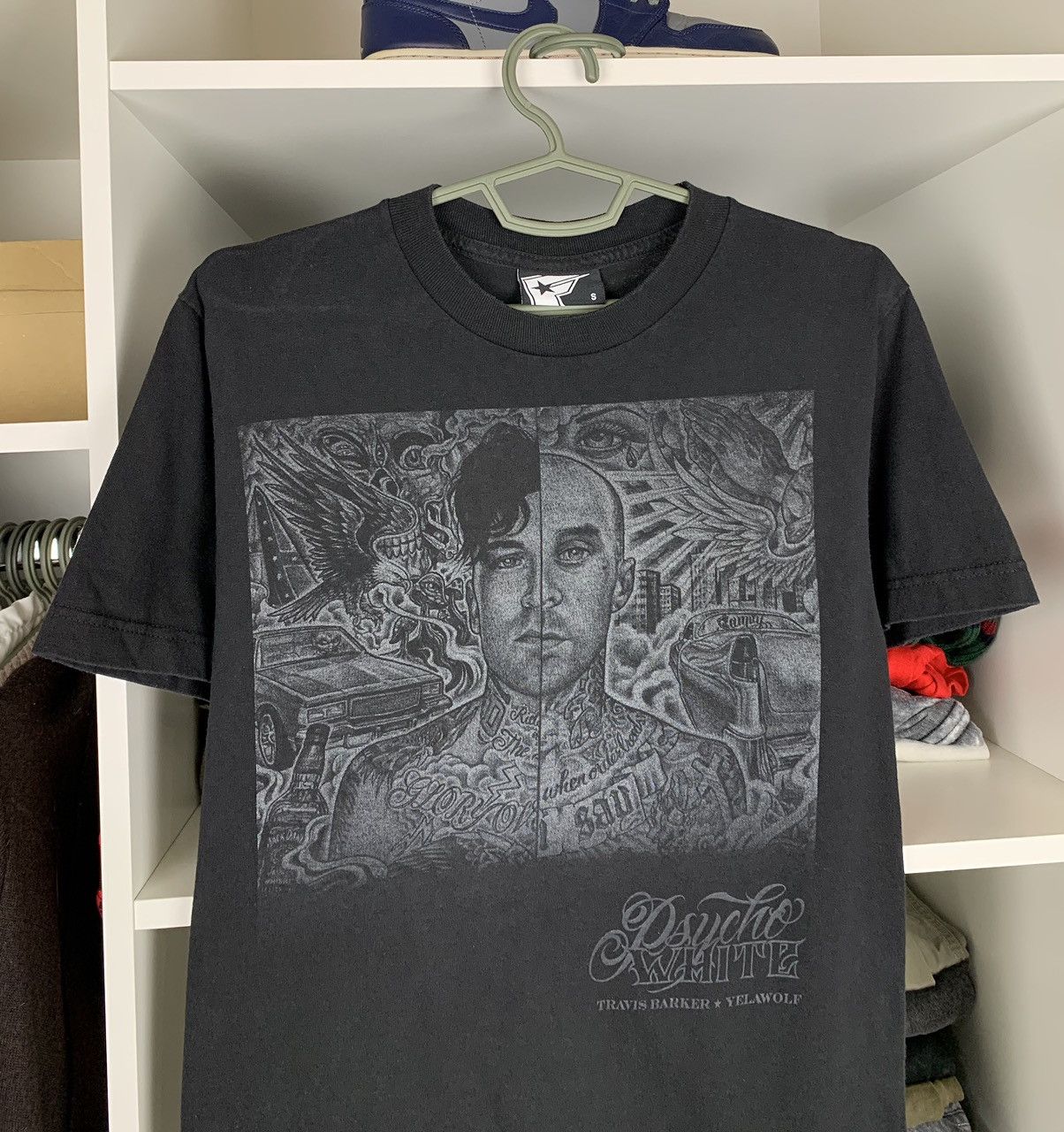 Band Tees Travis Barker Yelawolf “Psycho White” T-shirt Size US S / EU 44-46 / 1 - 2 Thumbnail