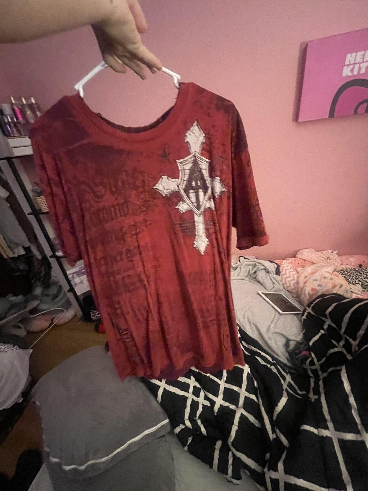 Affliction 2000's affliction tee Size US XXL / EU 58 / 5 - 1 Thumbnail