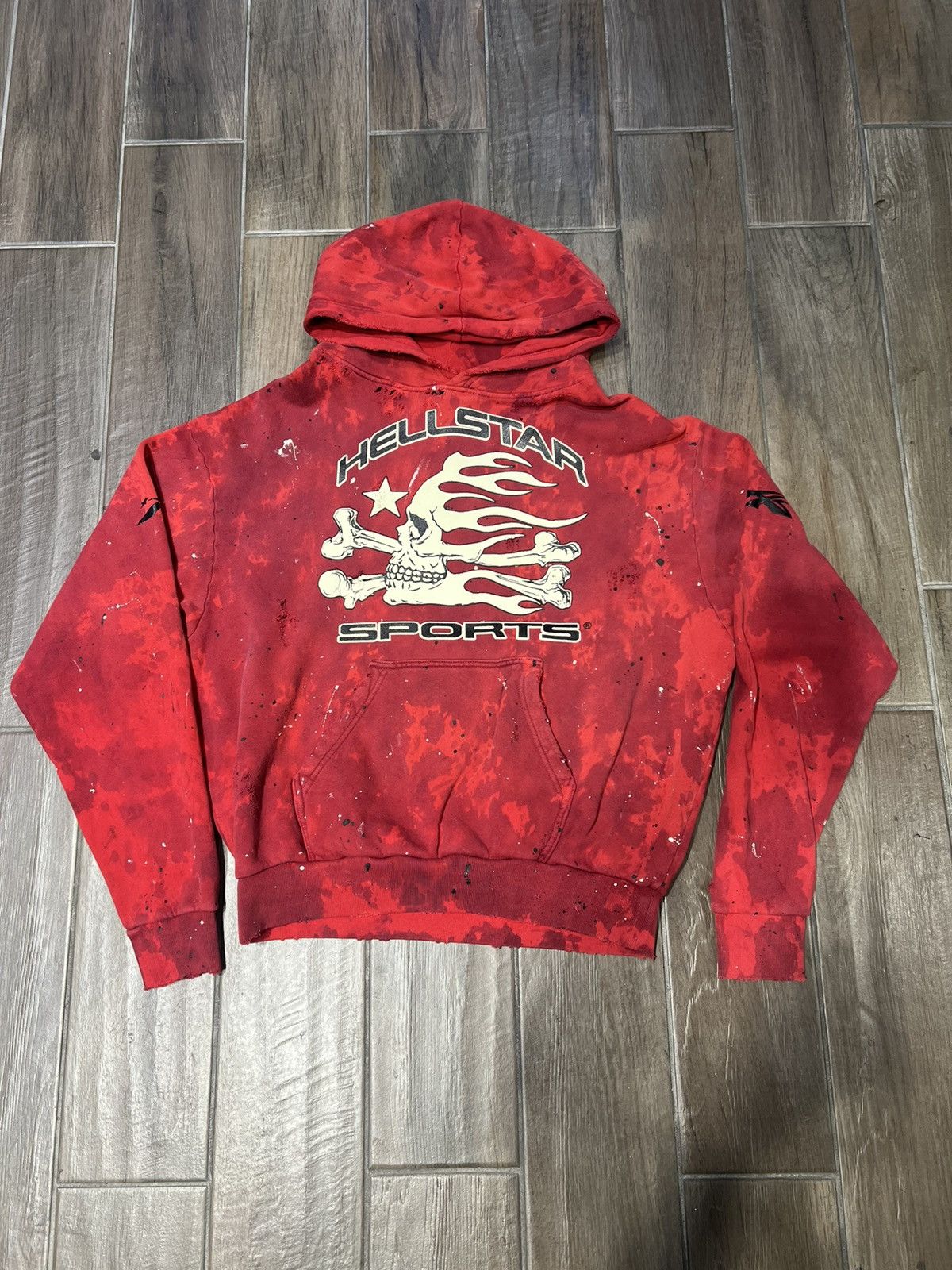 Tie dye unicorn blood hoodie new arrivals