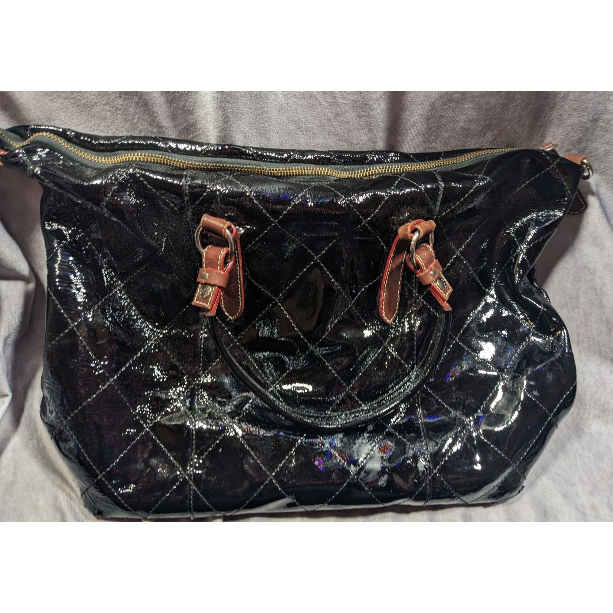 Other Nencioni Firenze Black Leather Italian Slouchy Bag Size ONE SIZE - 14 Thumbnail