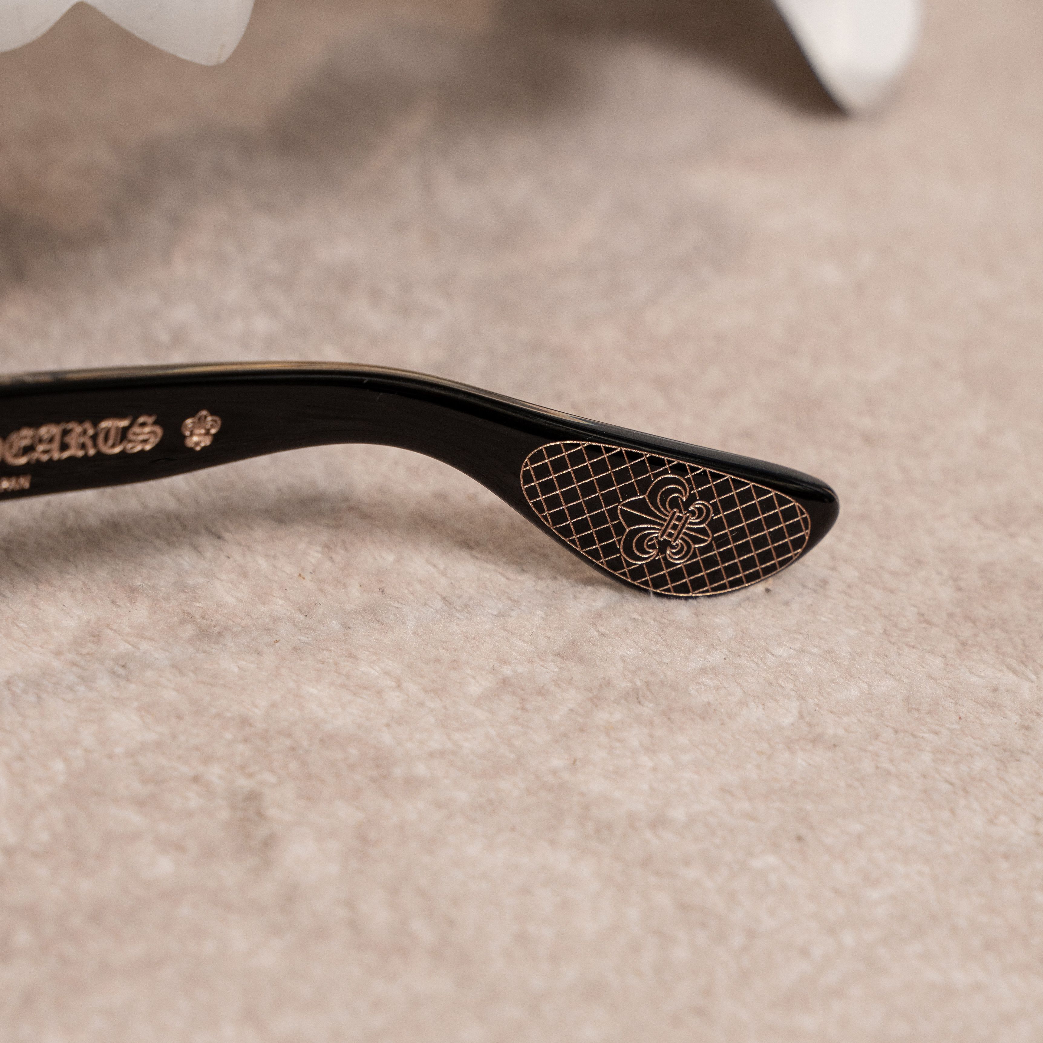 Chrome Hearts Chrome Hearts CUNTVOLUTED Black Glasses Size ONE SIZE - 8 Thumbnail